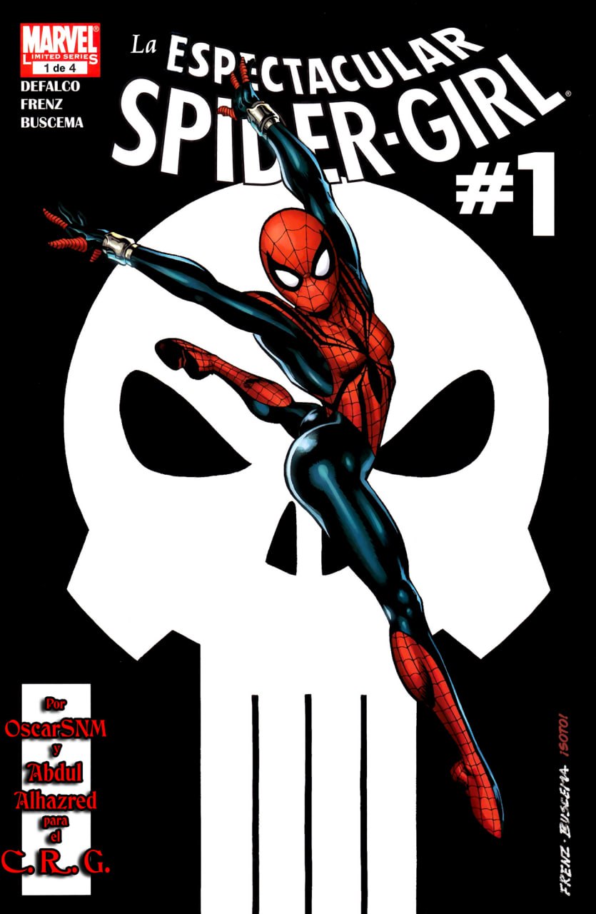 Portada ampliada de La Espectacular Spider-Girl #