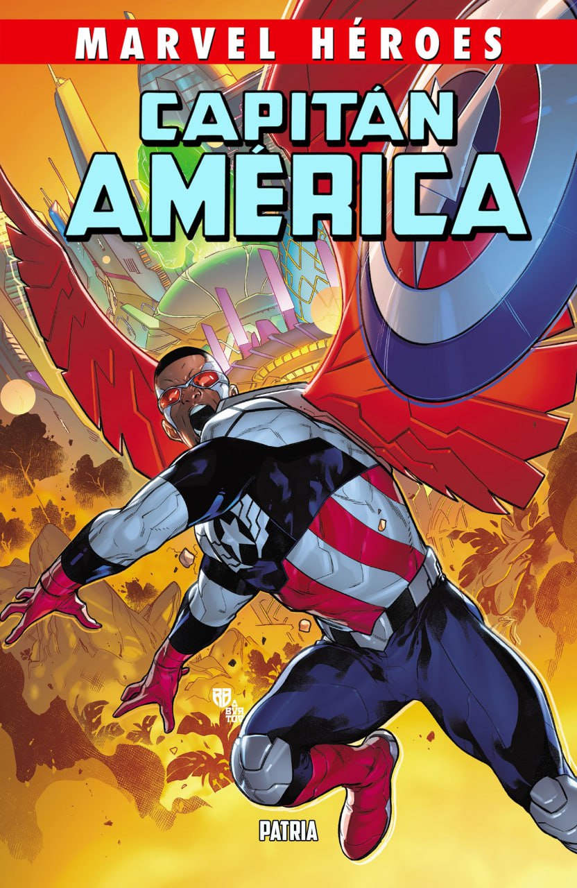 Portada ampliada de Capitan America