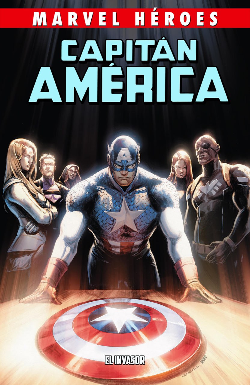 Portada ampliada de CAPITÁN AMÉRICA