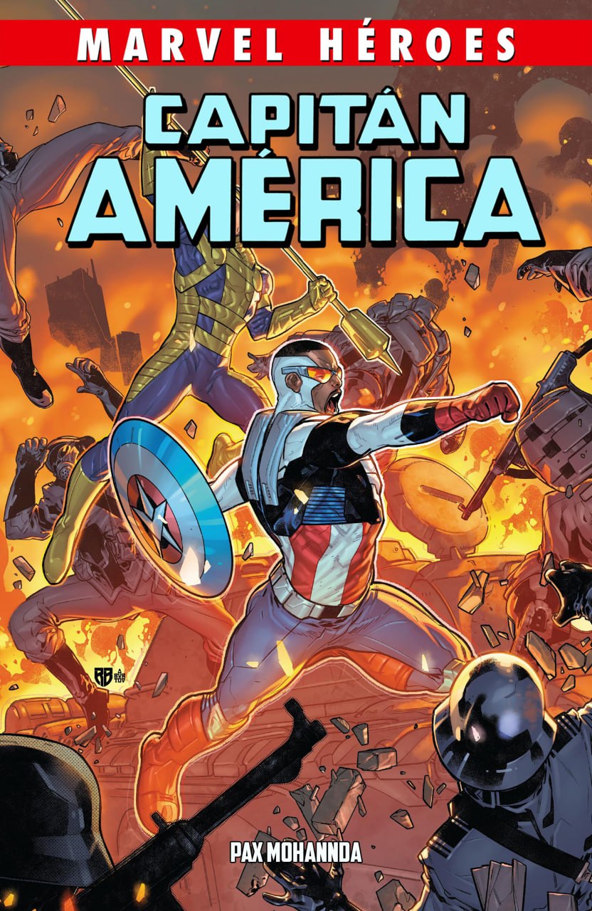 Portada ampliada de CAPITAN AMERICA