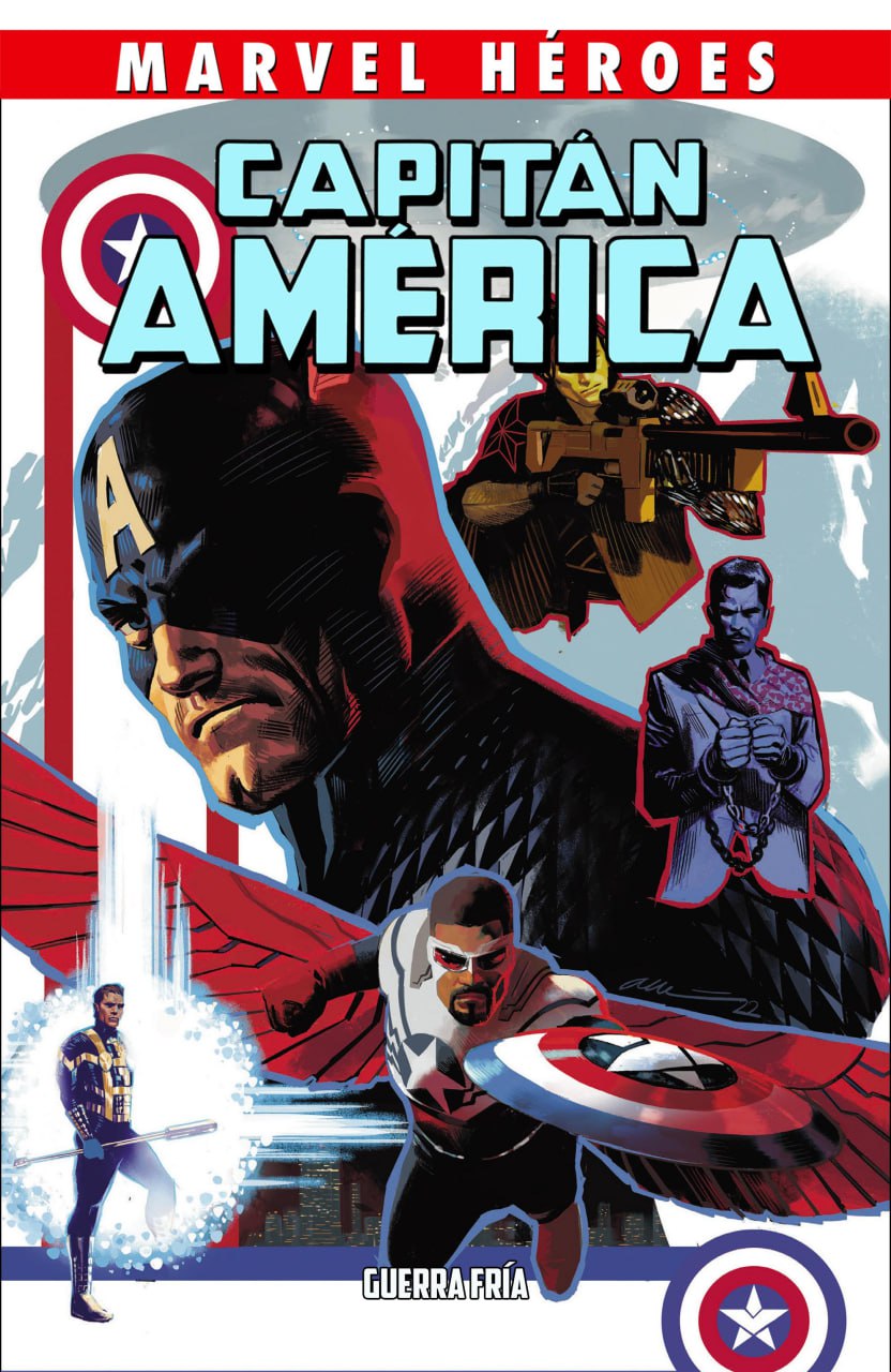 Portada ampliada de CAPITÁN AMERICA