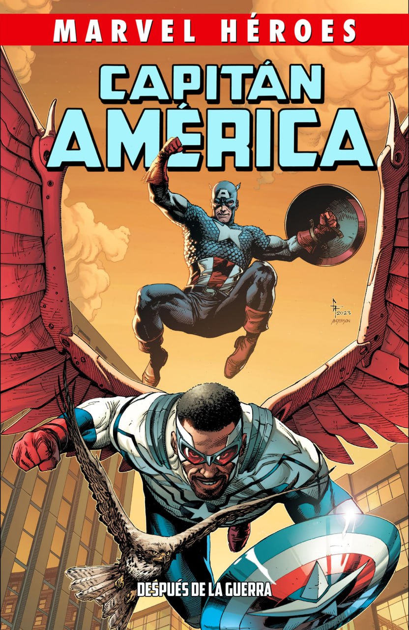 Portada ampliada de CAPITÁN AMERICA
