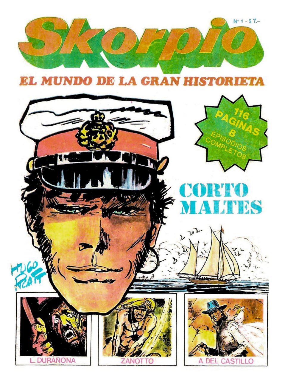 Portada ampliada de Skorpio