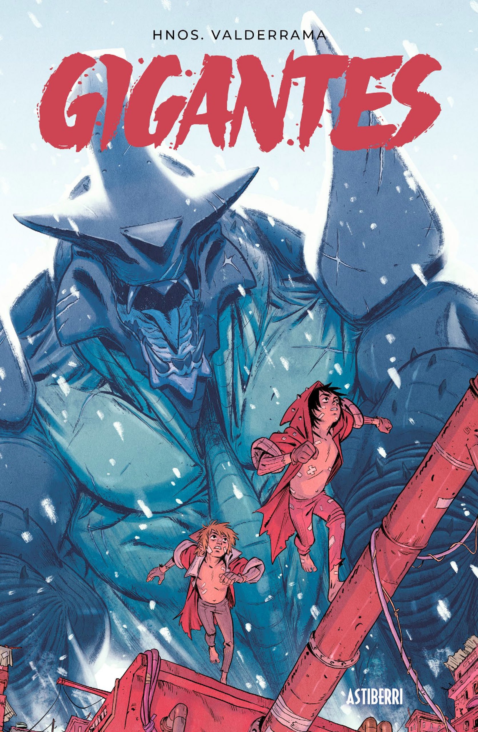 Portada ampliada de GIGANTES