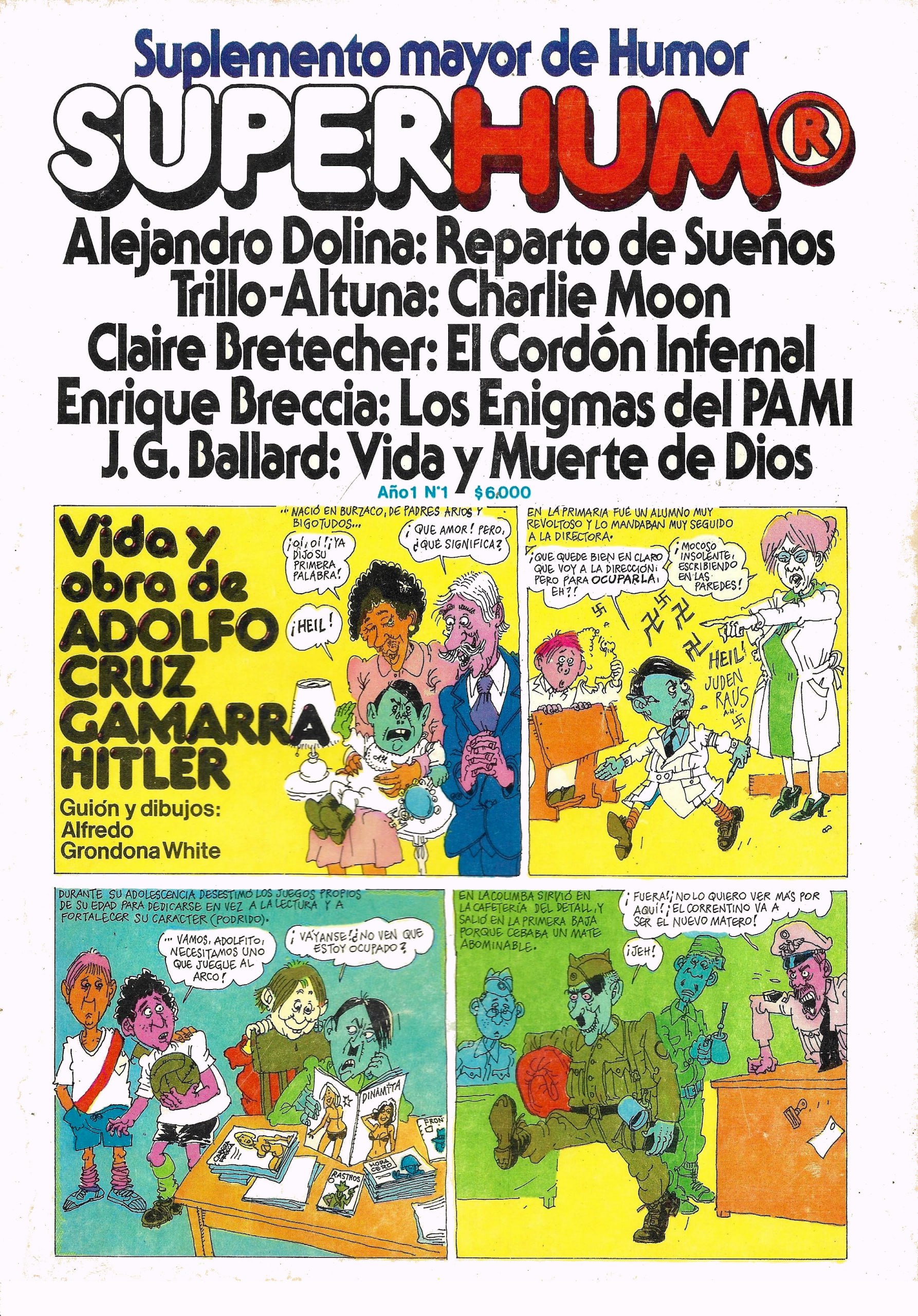 Portada ampliada de SUPERHUMO