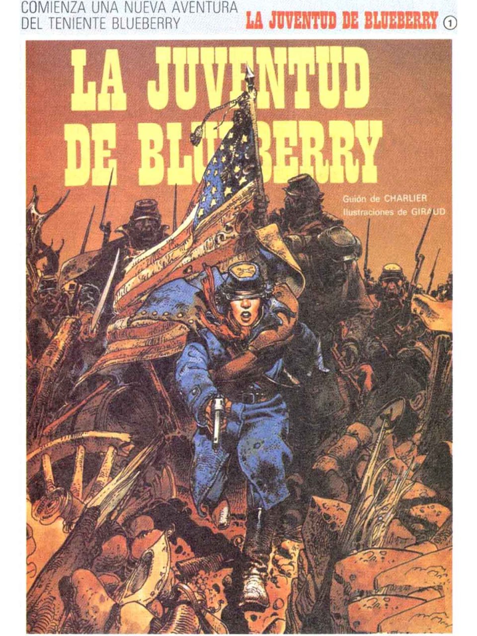 Portada ampliada de LA JUVENTUD DE BLUEBERRY