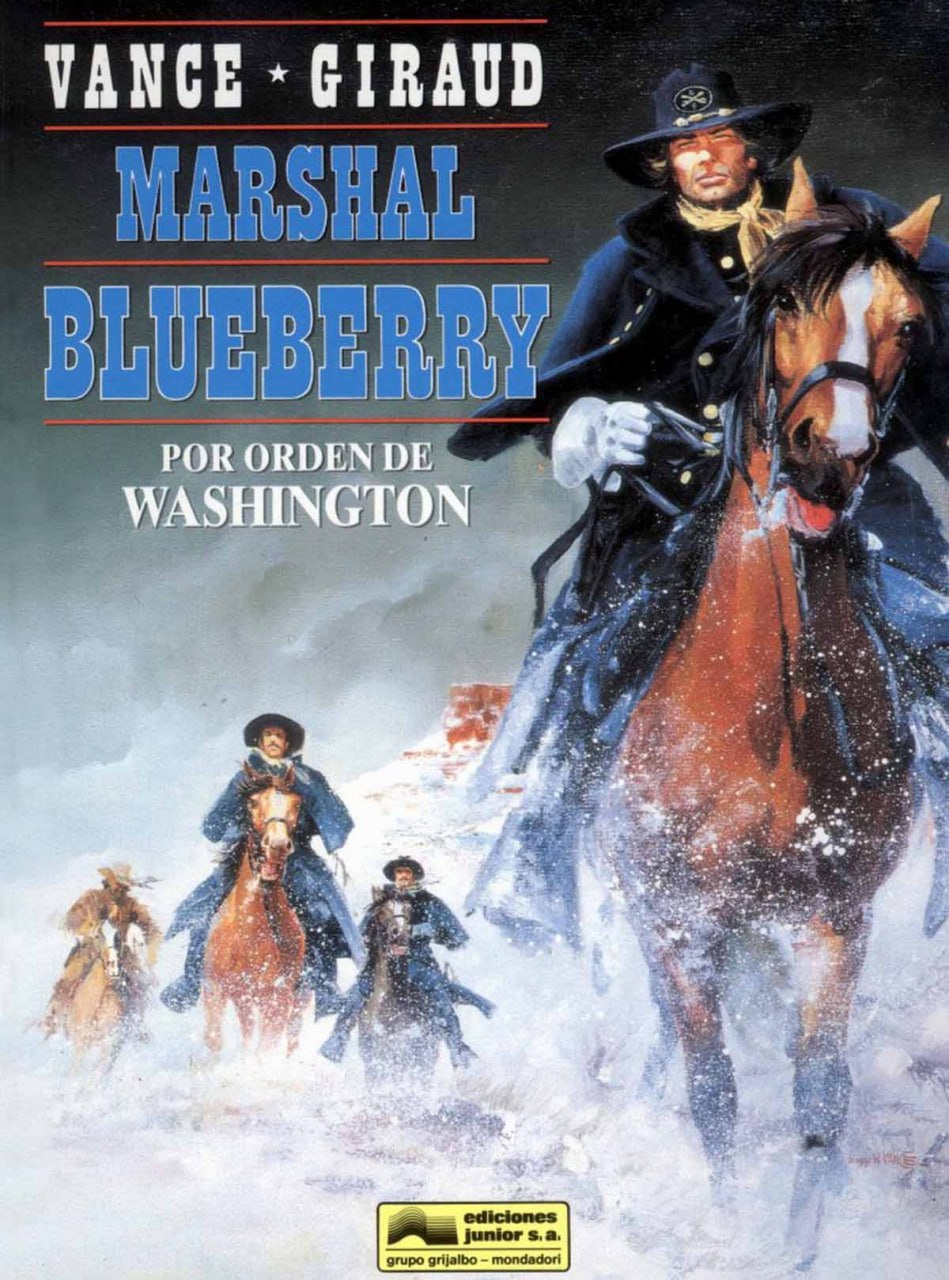 Portada ampliada de MARSHAL BLUEBERRY POR ORDEN DE WASHINGTON