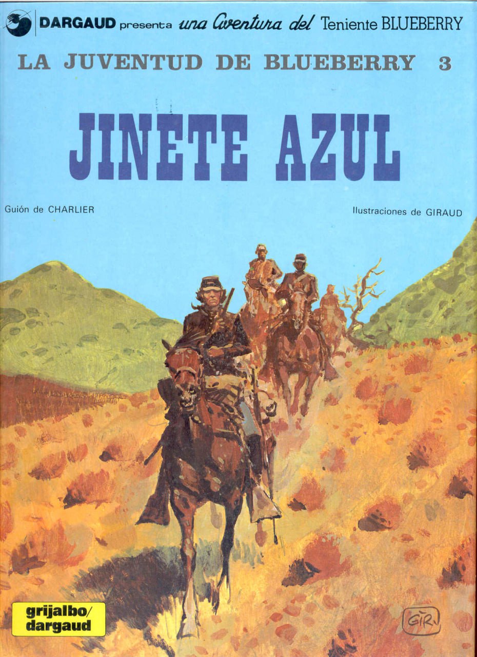Portada ampliada de JINETE AZUL