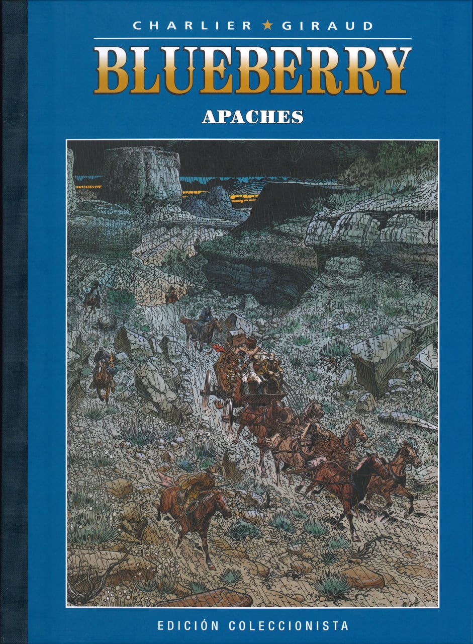 Portada ampliada de BLUEBERRY APACHES