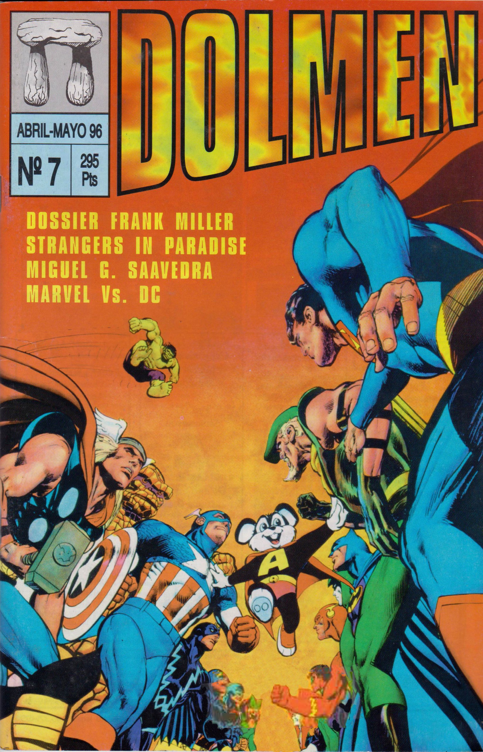 Portada ampliada de DOLMEN