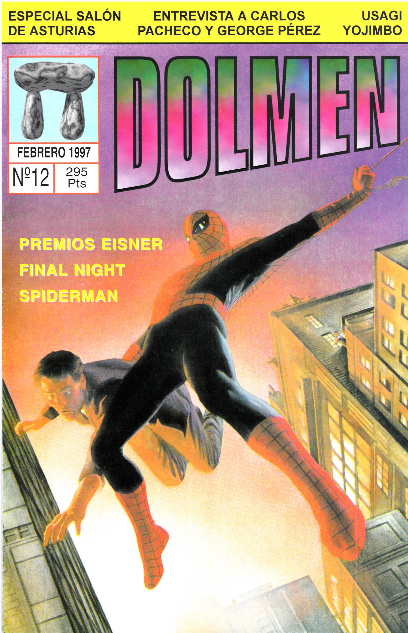 Portada ampliada de DOLMEN