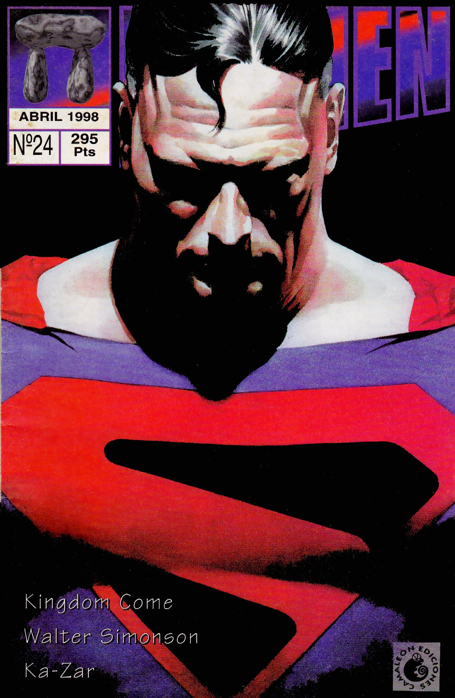 Portada ampliada de Kingdom Come