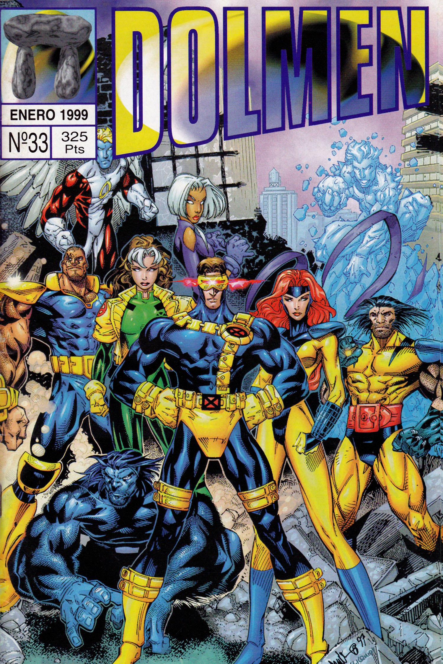 Portada ampliada de DOLMEN
