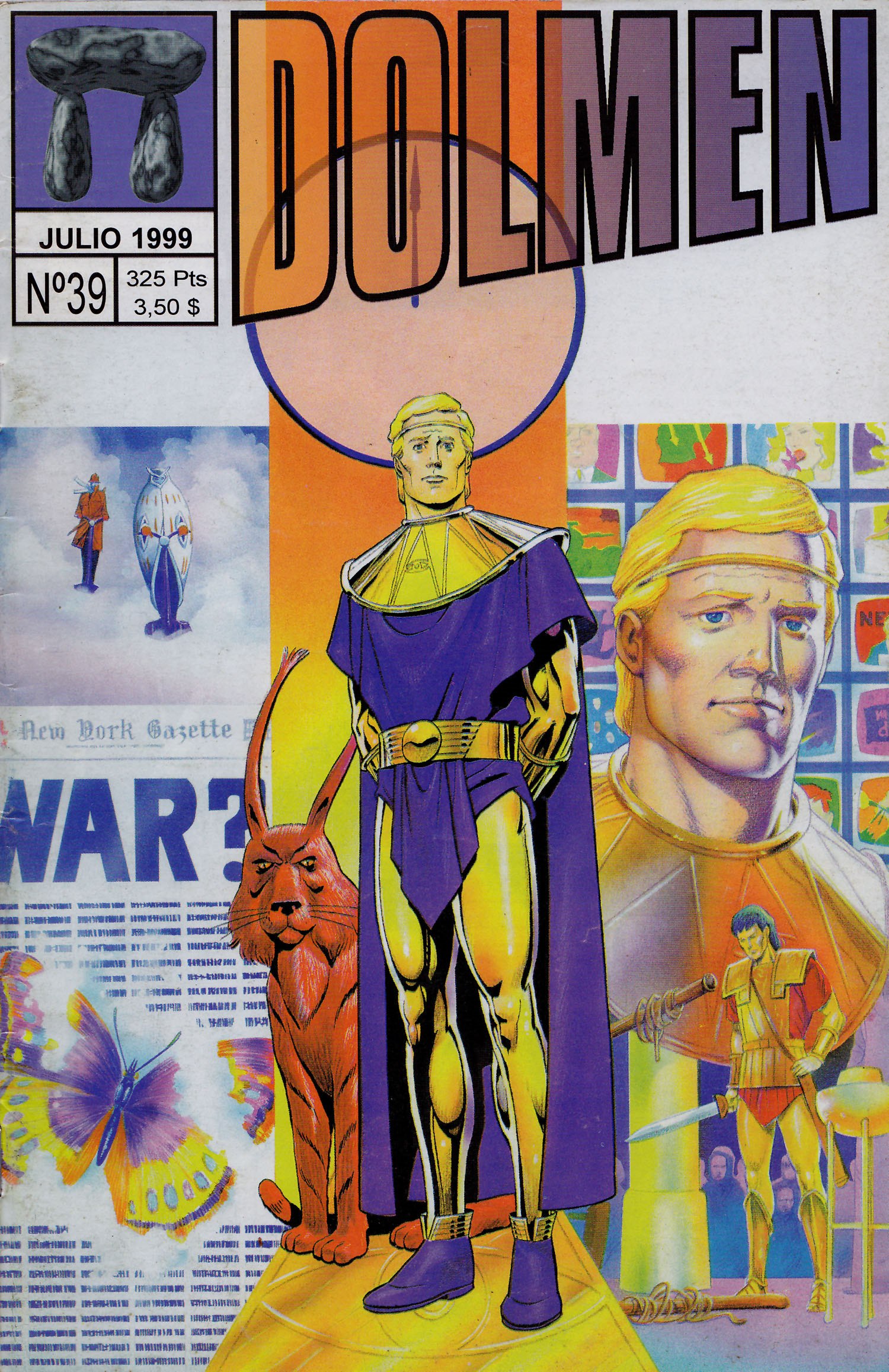 Portada ampliada de DOLMEN