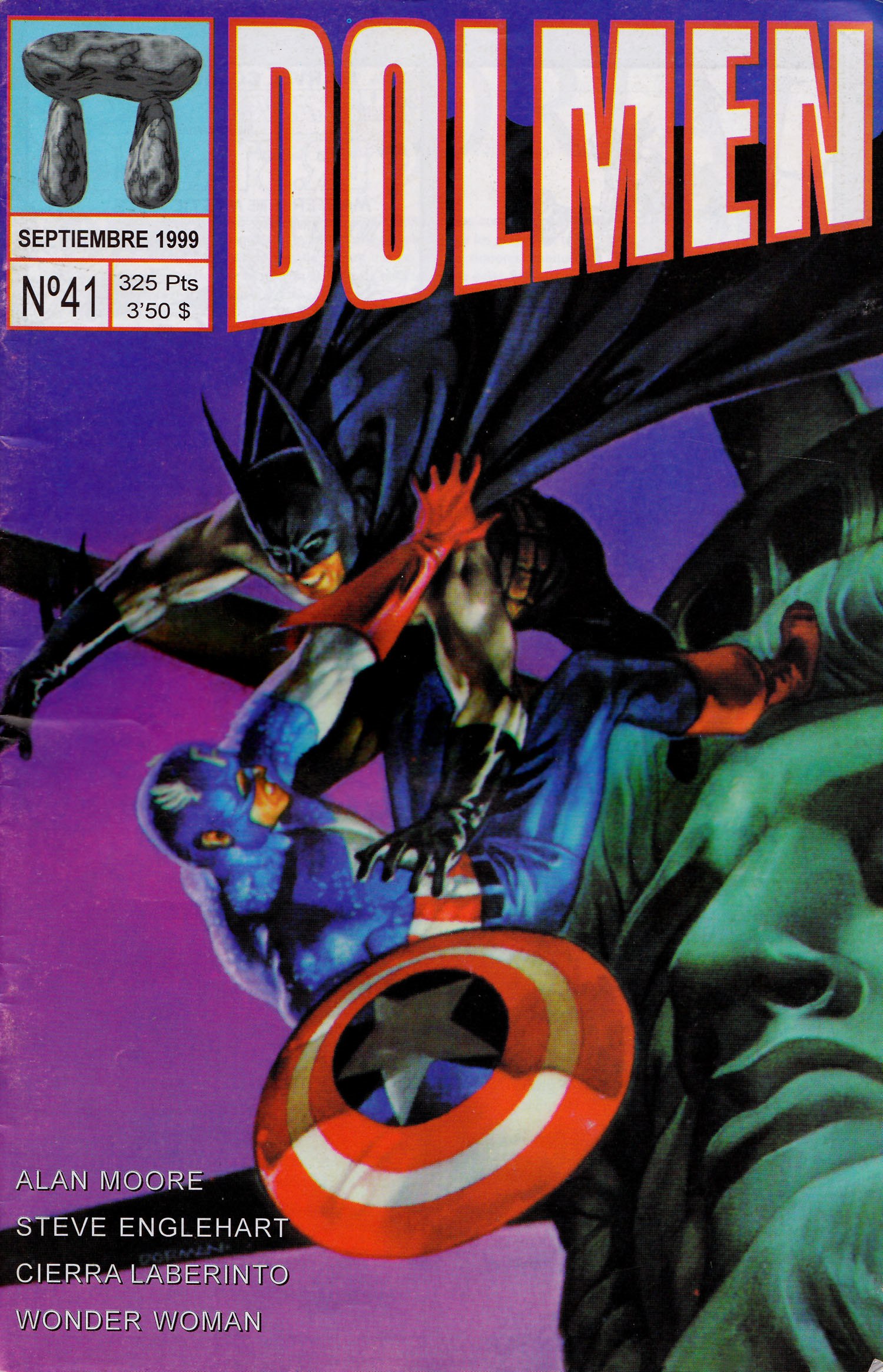 Portada ampliada de DOLMEN