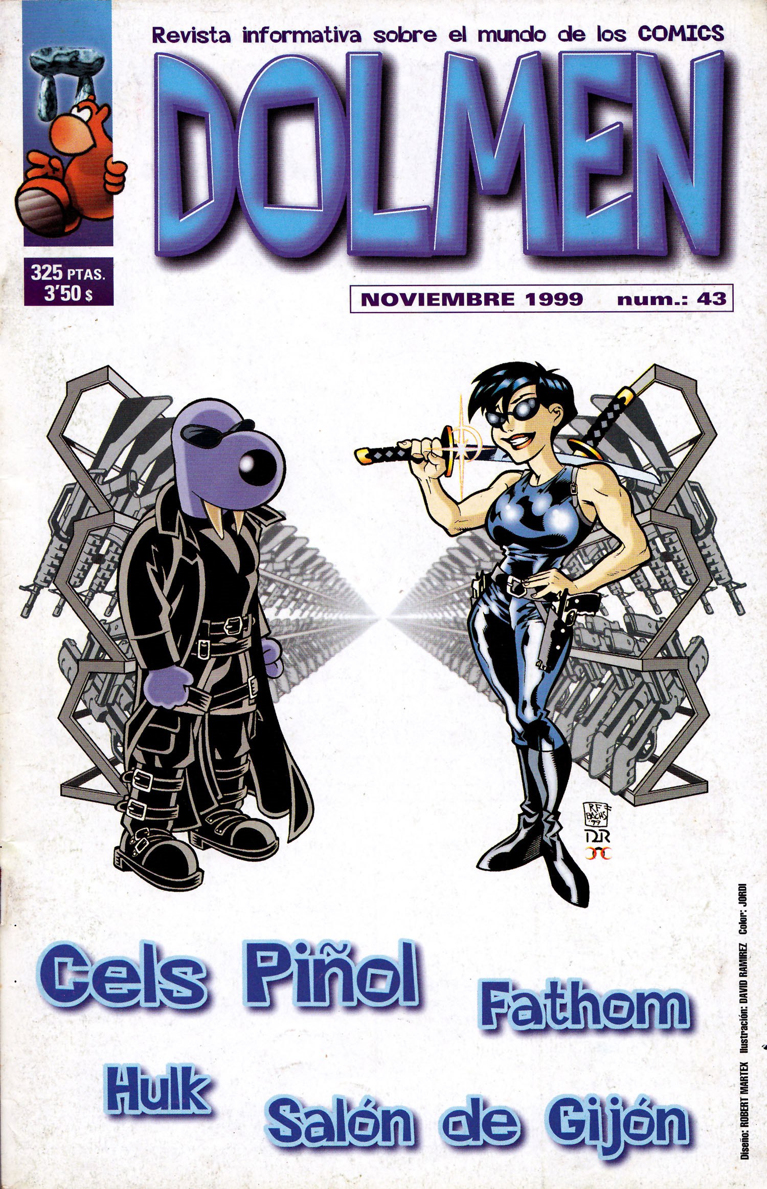 Portada ampliada de DOLMEN