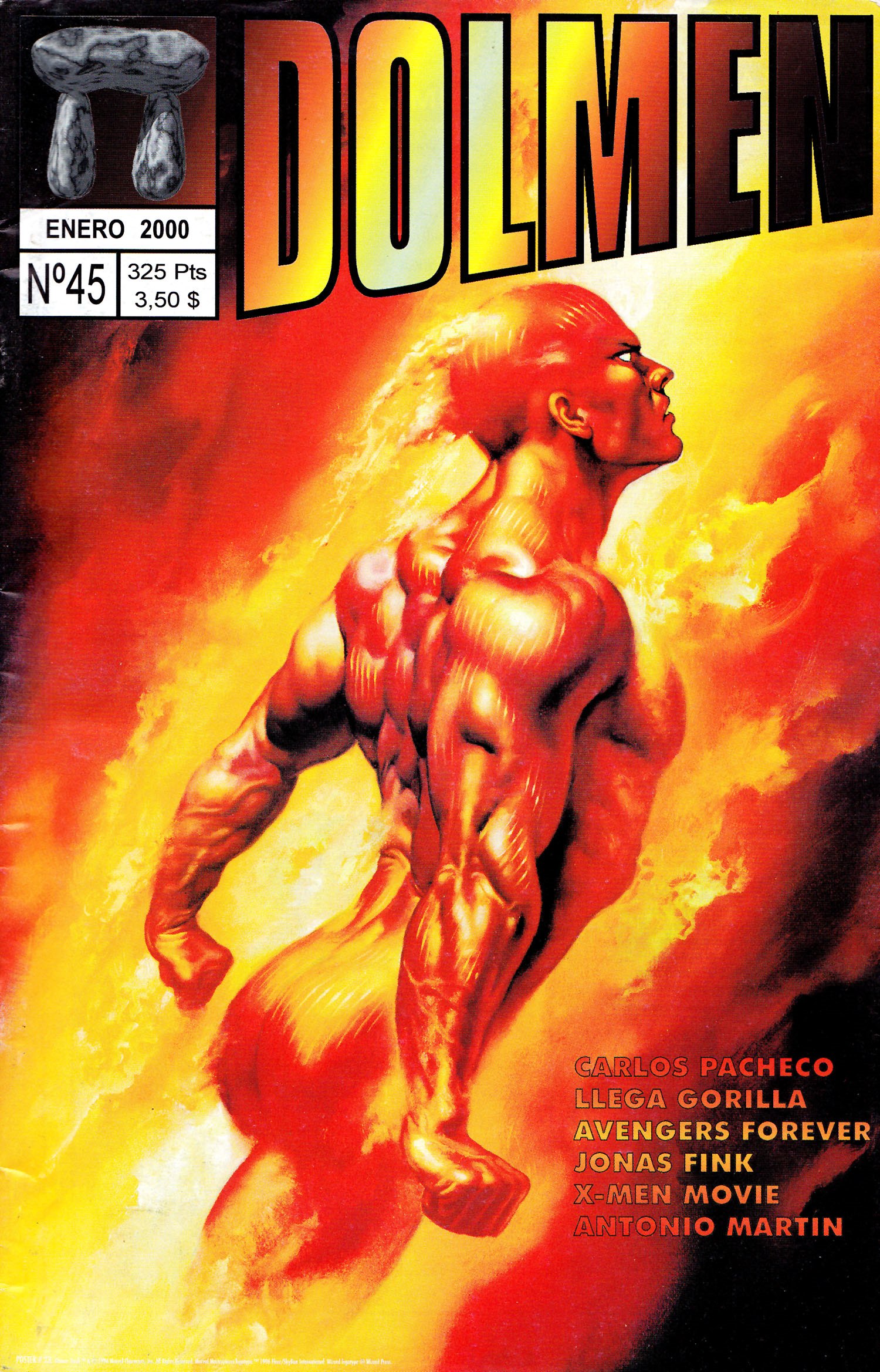 Portada ampliada de DOLMEN