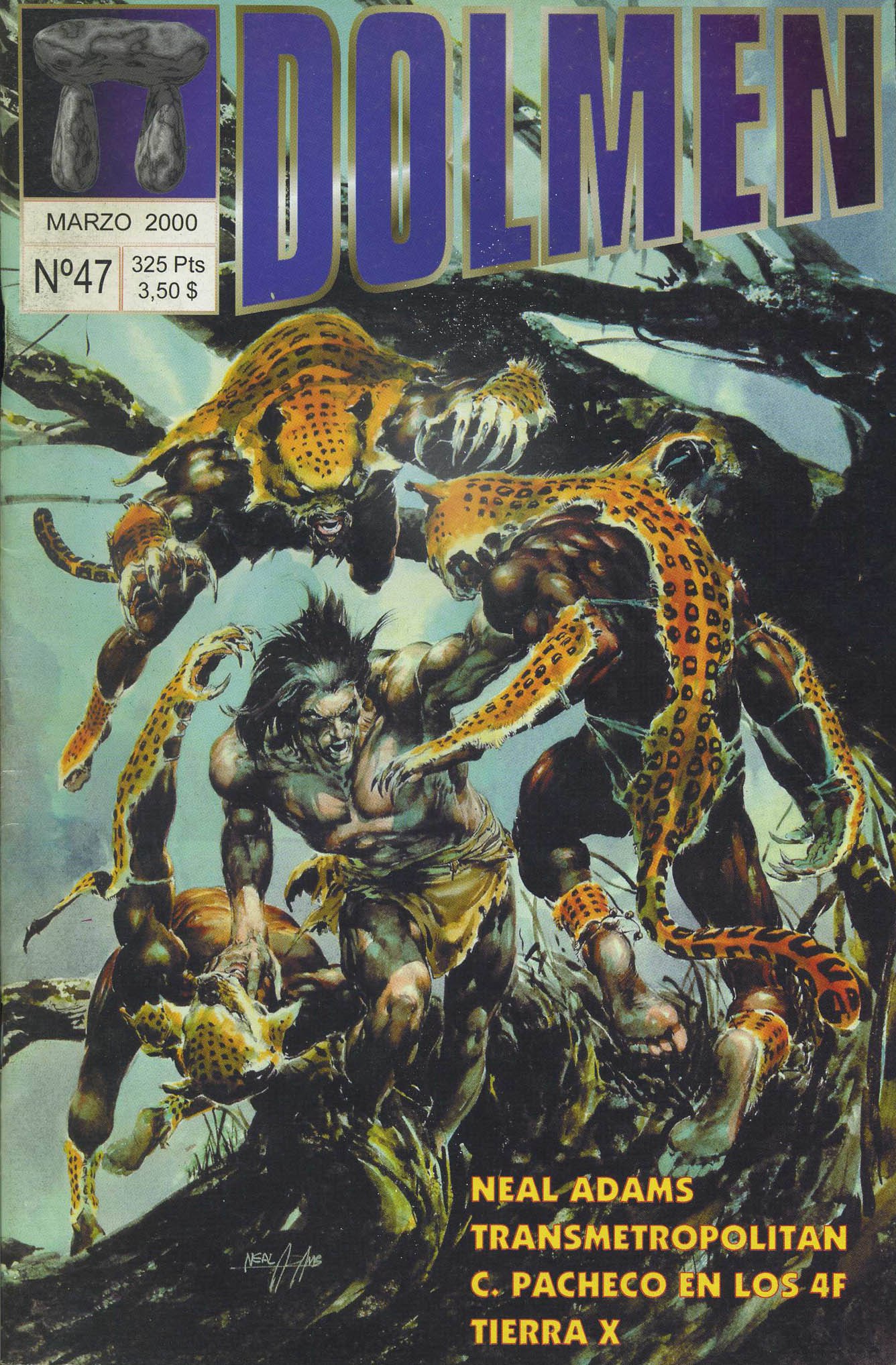 Portada ampliada de DOLMEN