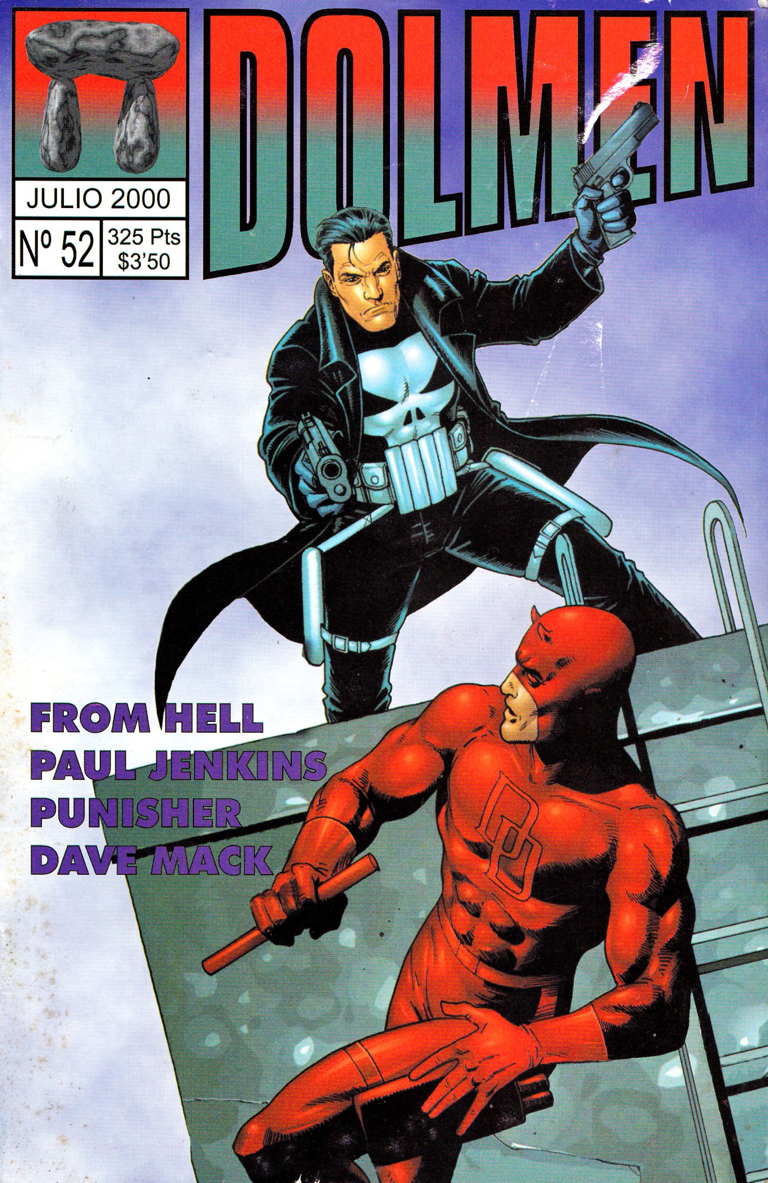 Portada ampliada de DOLMEN