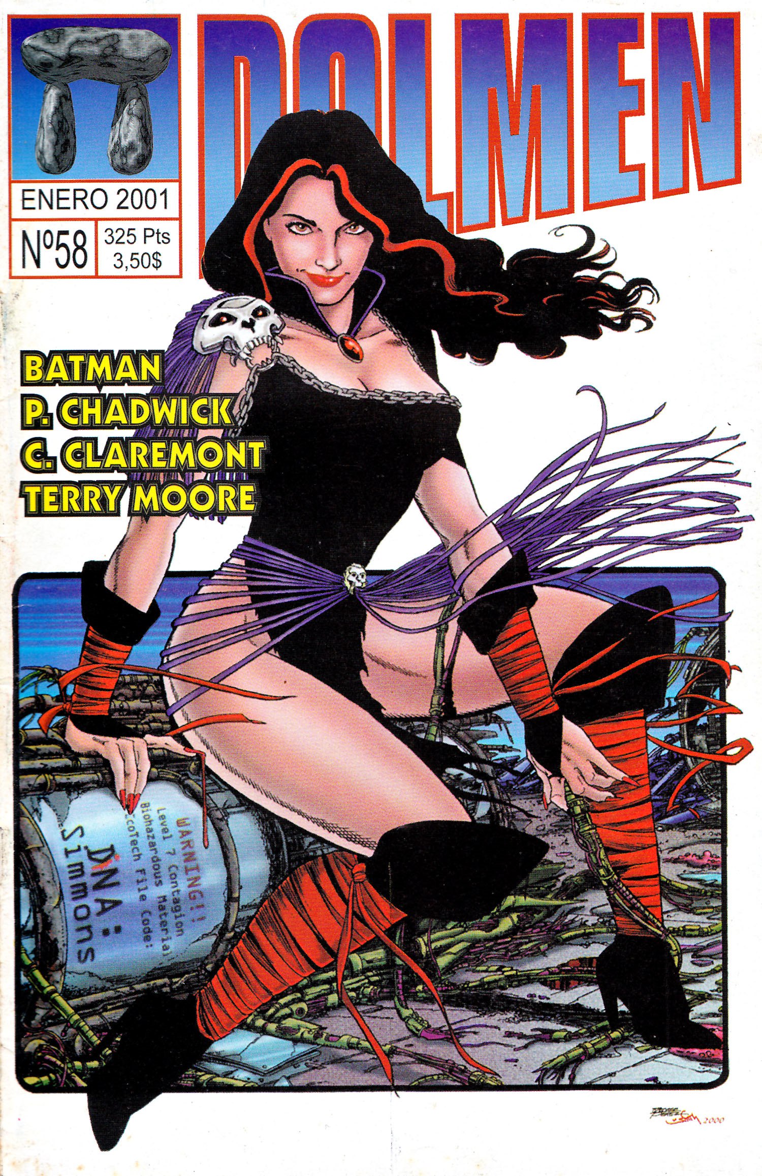 Portada ampliada de DOLMEN
