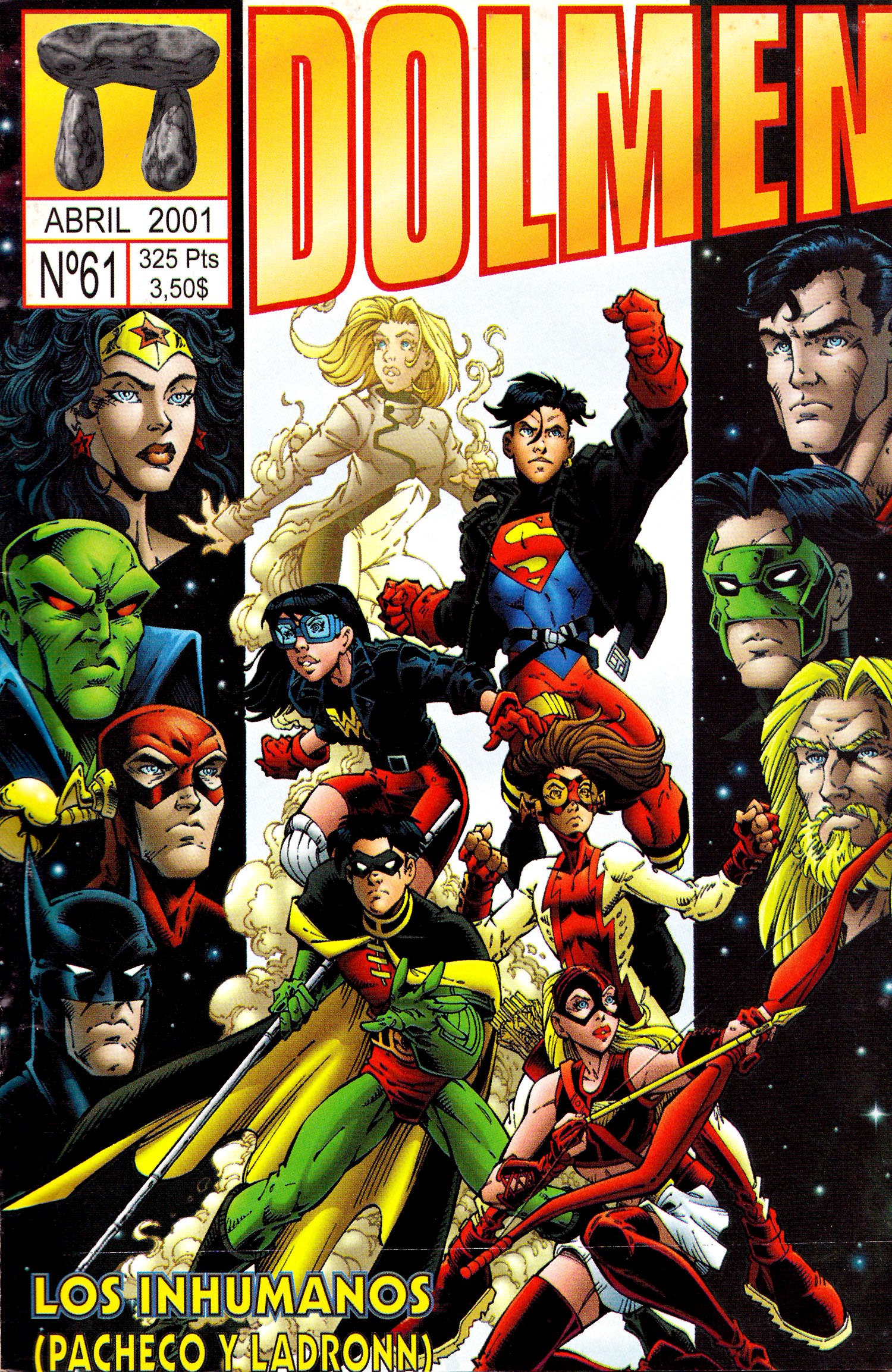 Portada ampliada de DOLMEN
