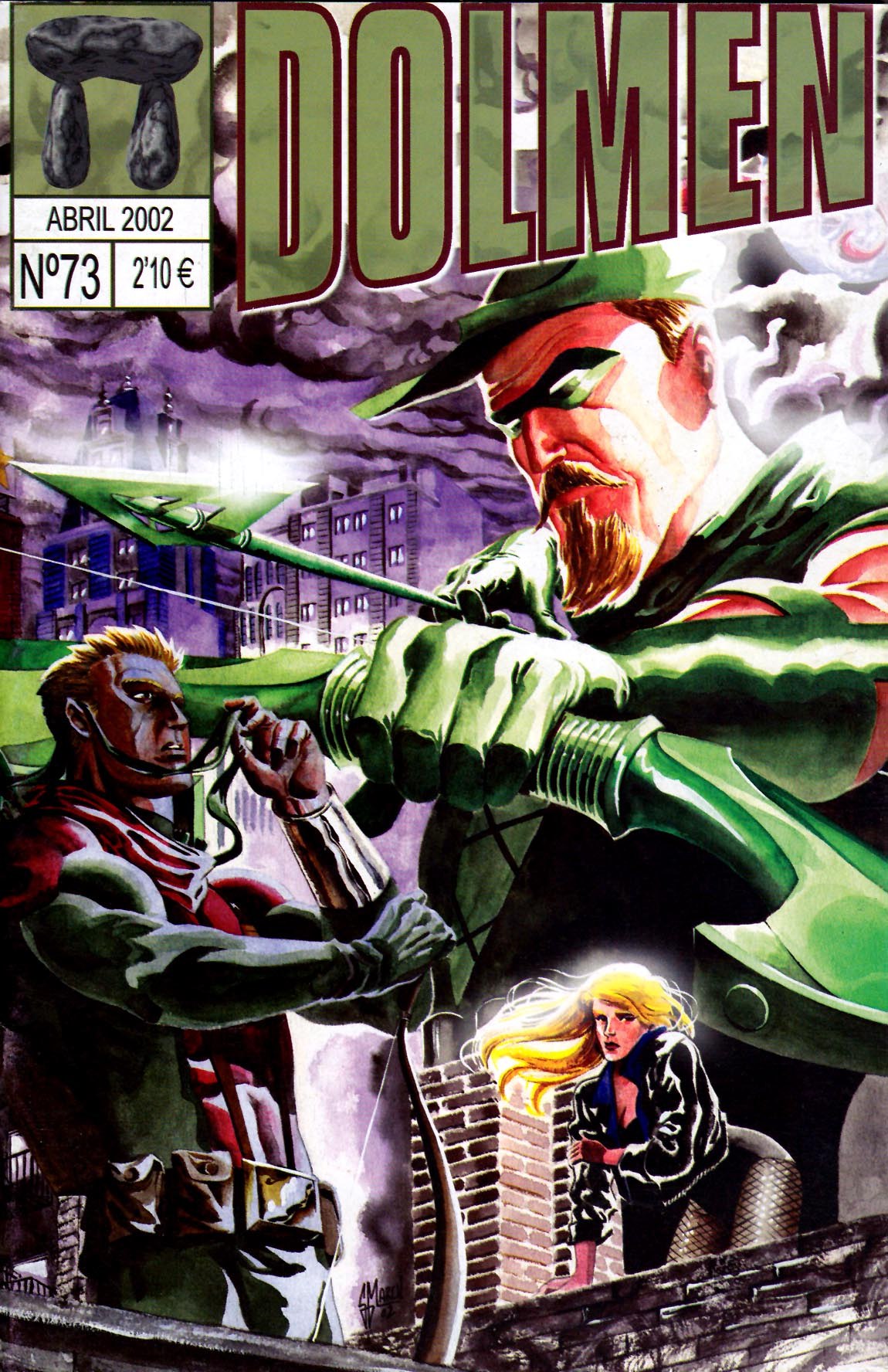 Portada ampliada de DOLMEN