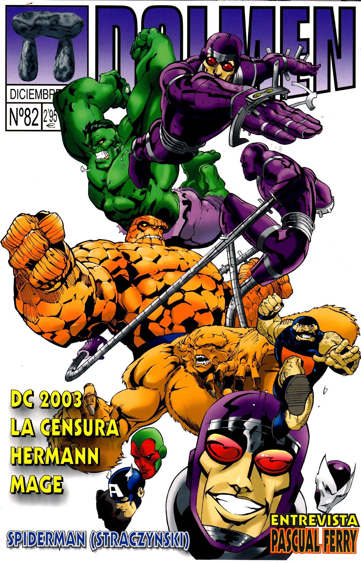 Portada ampliada de Tombmen