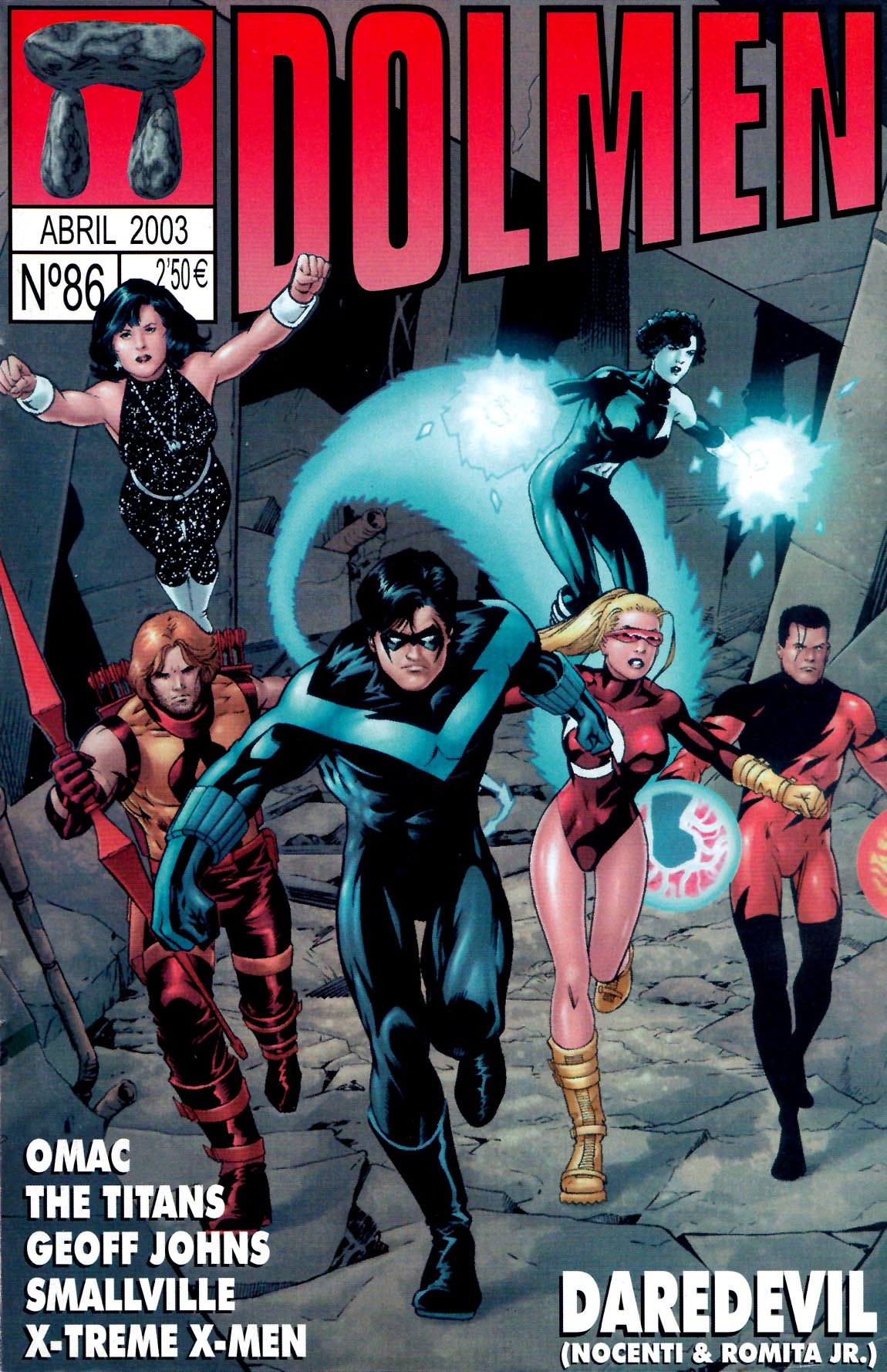 Portada ampliada de DOLMEN