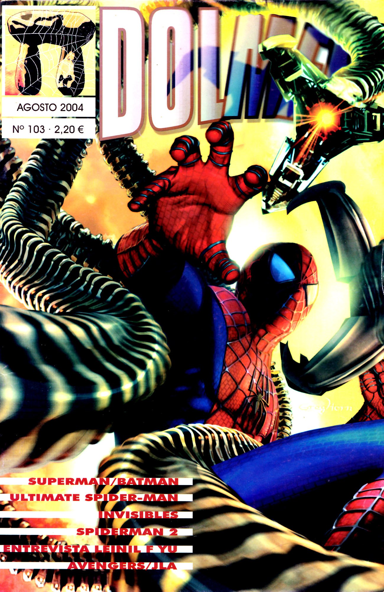 Portada ampliada de DOLMEN