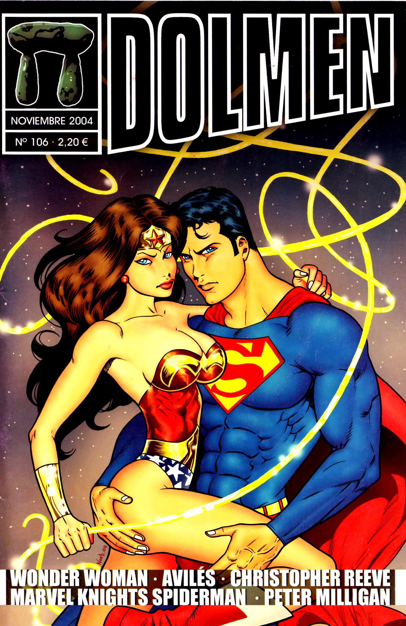 Portada ampliada de DOLMEN