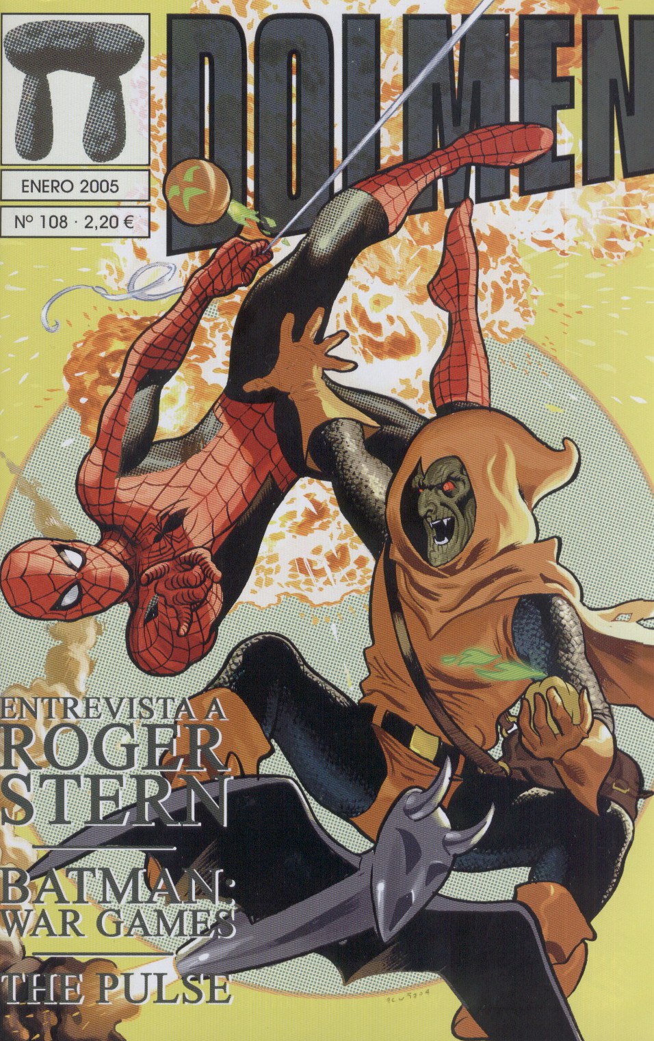 Portada ampliada de DOLMEN