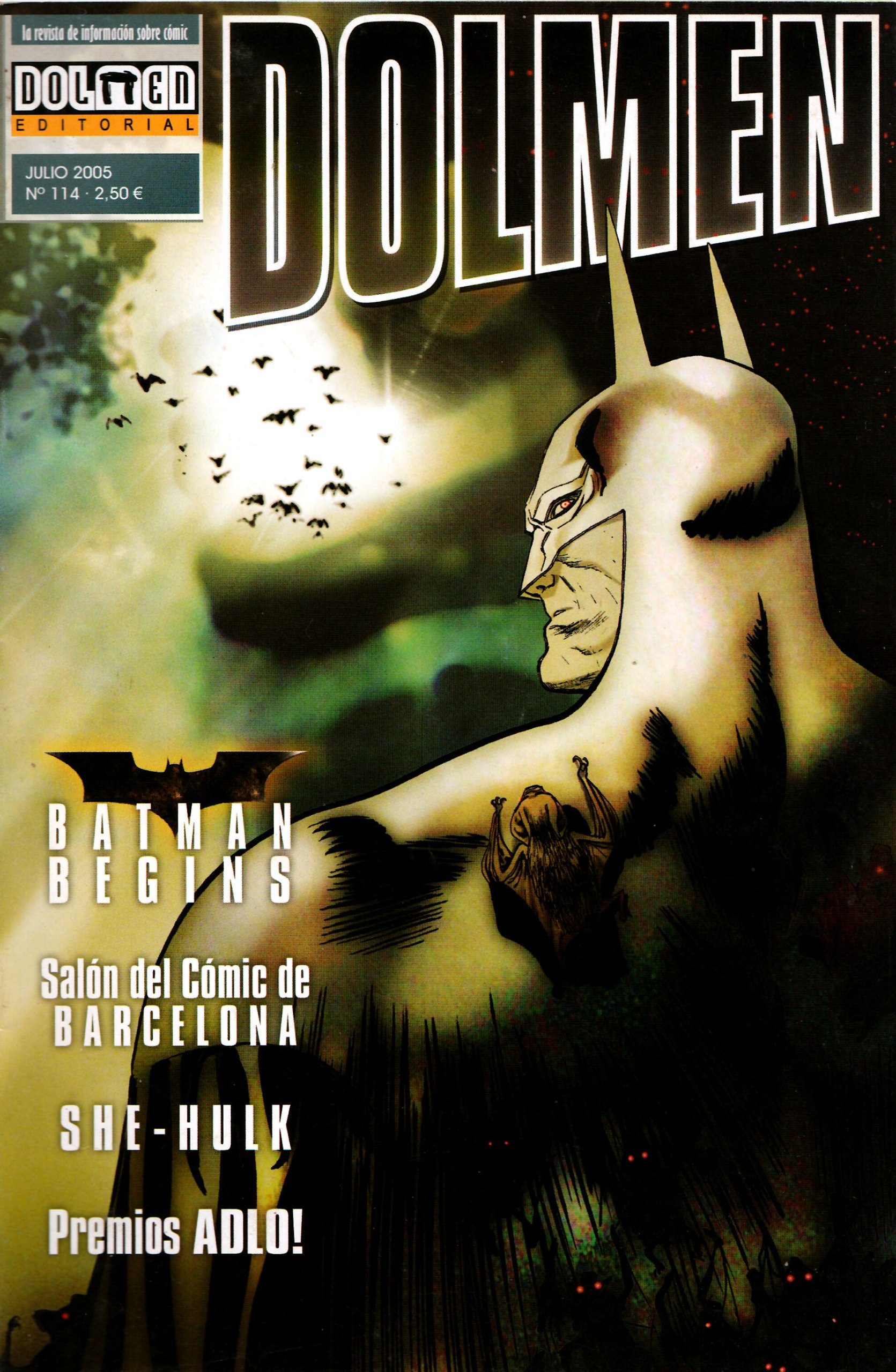 Portada ampliada de DOLMEN