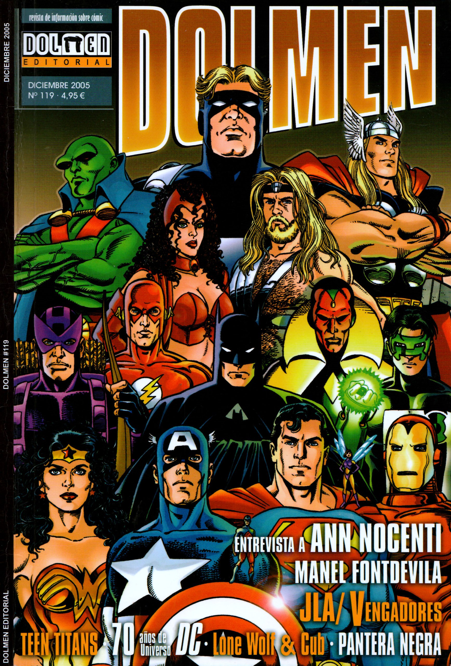 Portada ampliada de DOLMEN