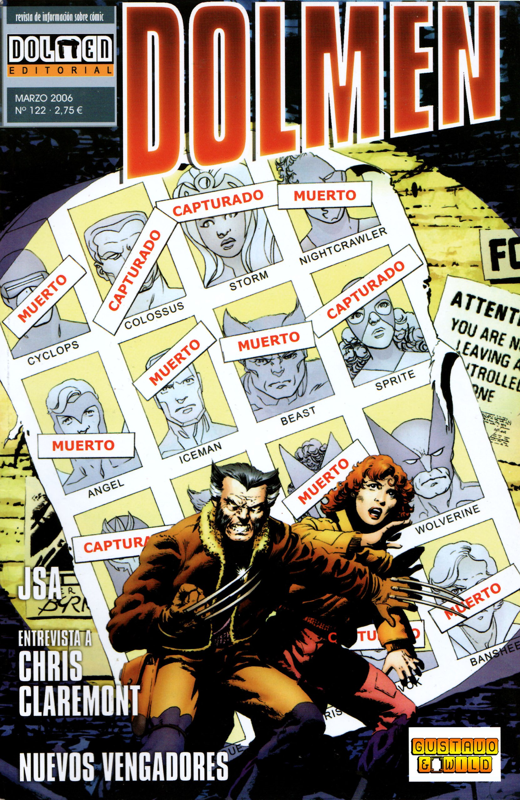 Portada ampliada de DOLMEN