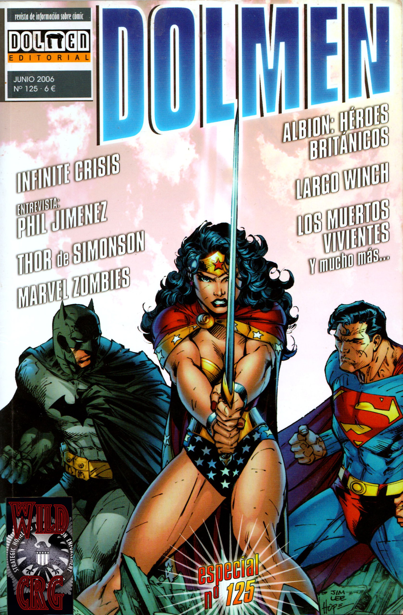 Portada ampliada de DOLMEN