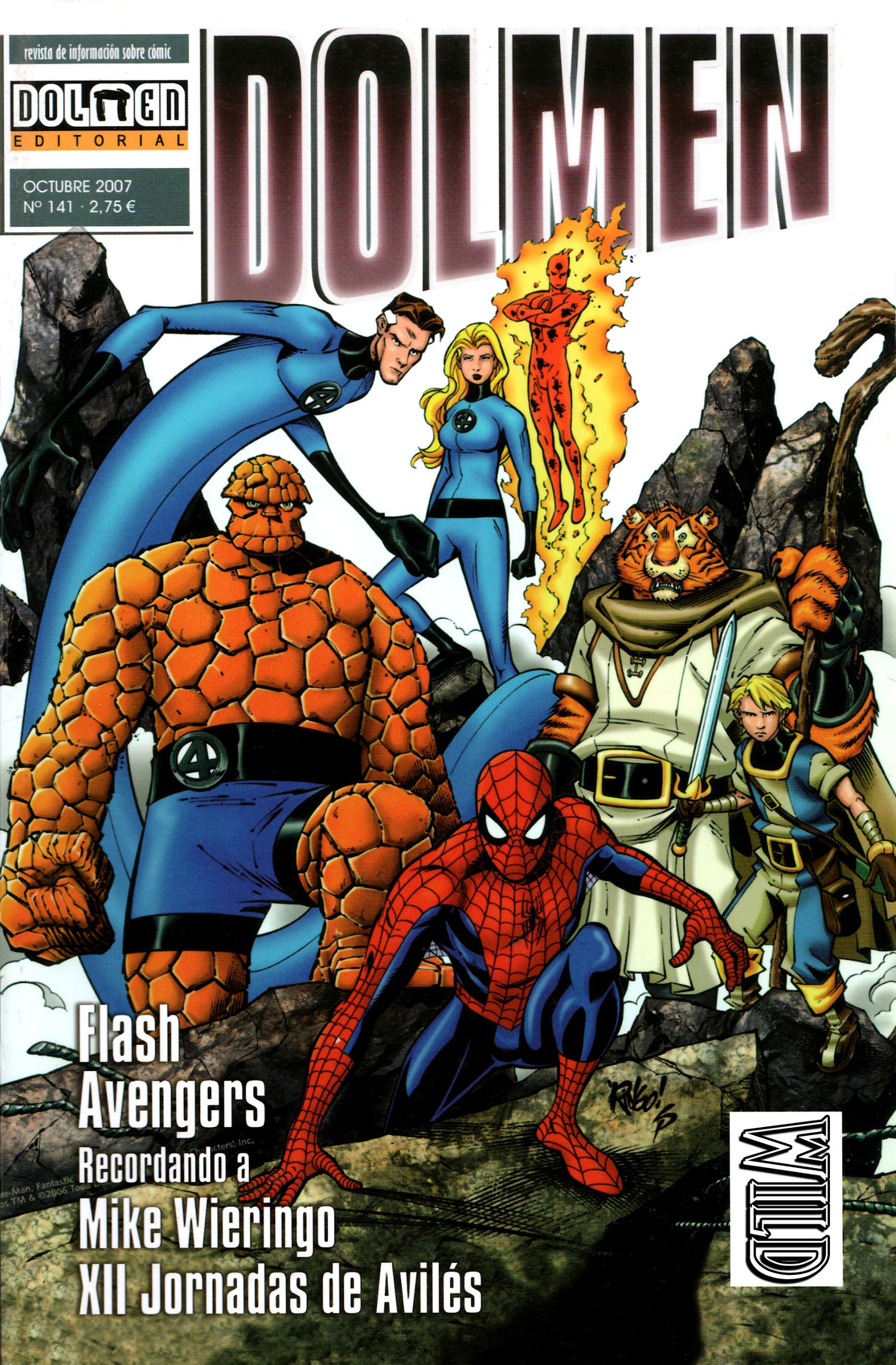 Portada ampliada de DOLMEN