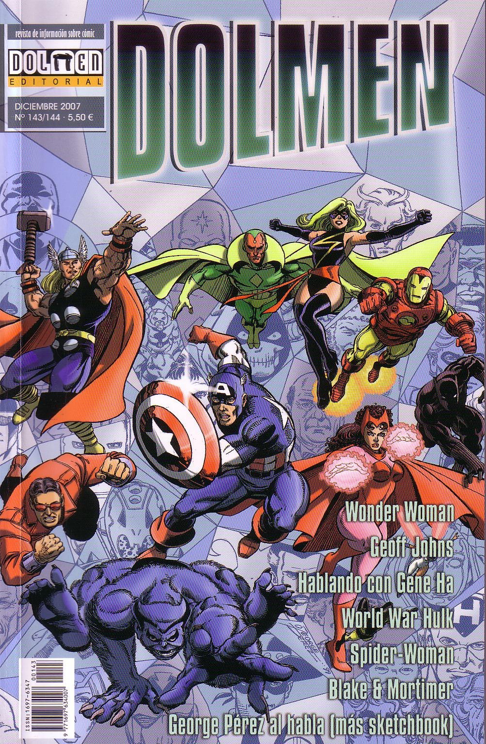 Portada ampliada de DOLMEN