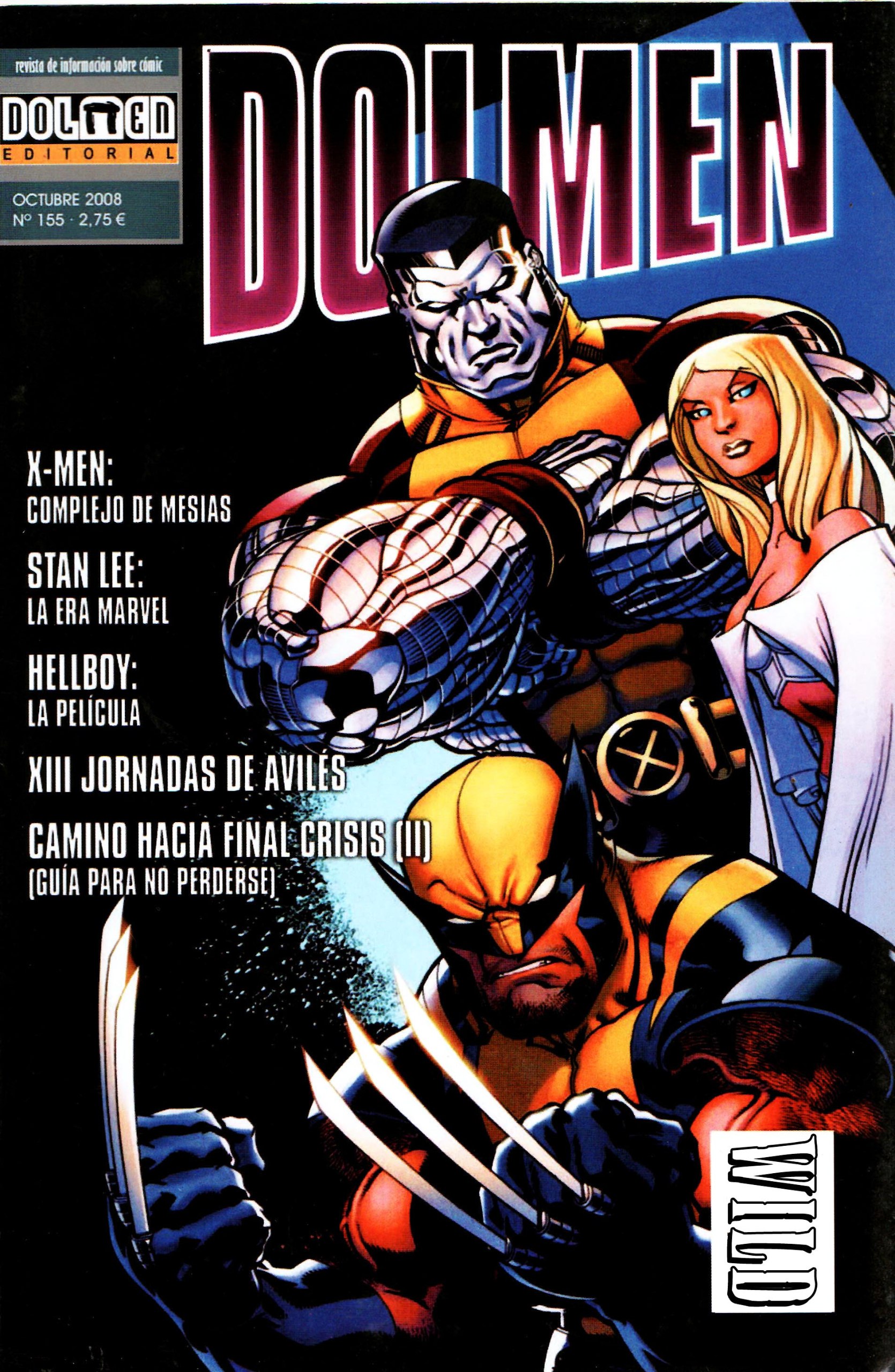 Portada ampliada de DOLMEN