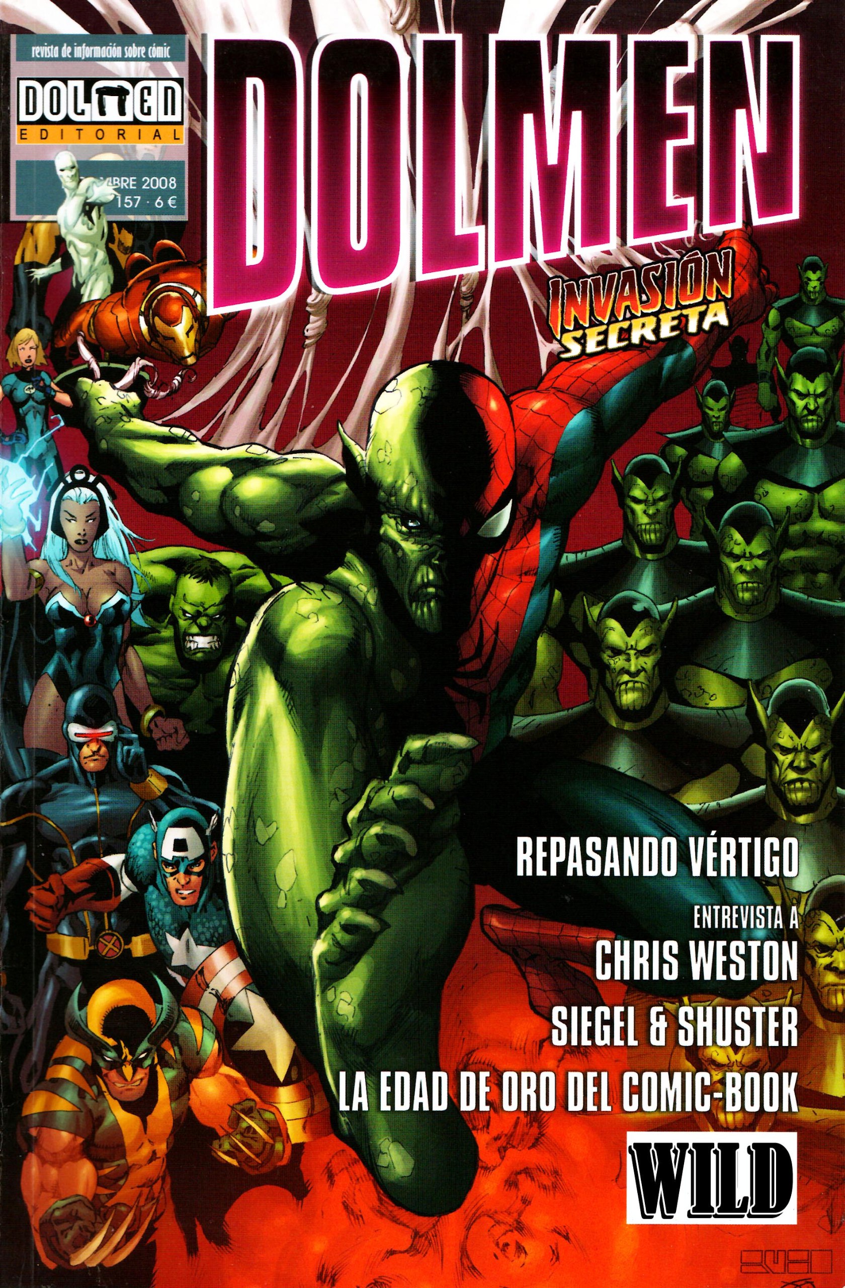 Portada ampliada de DOLMEN