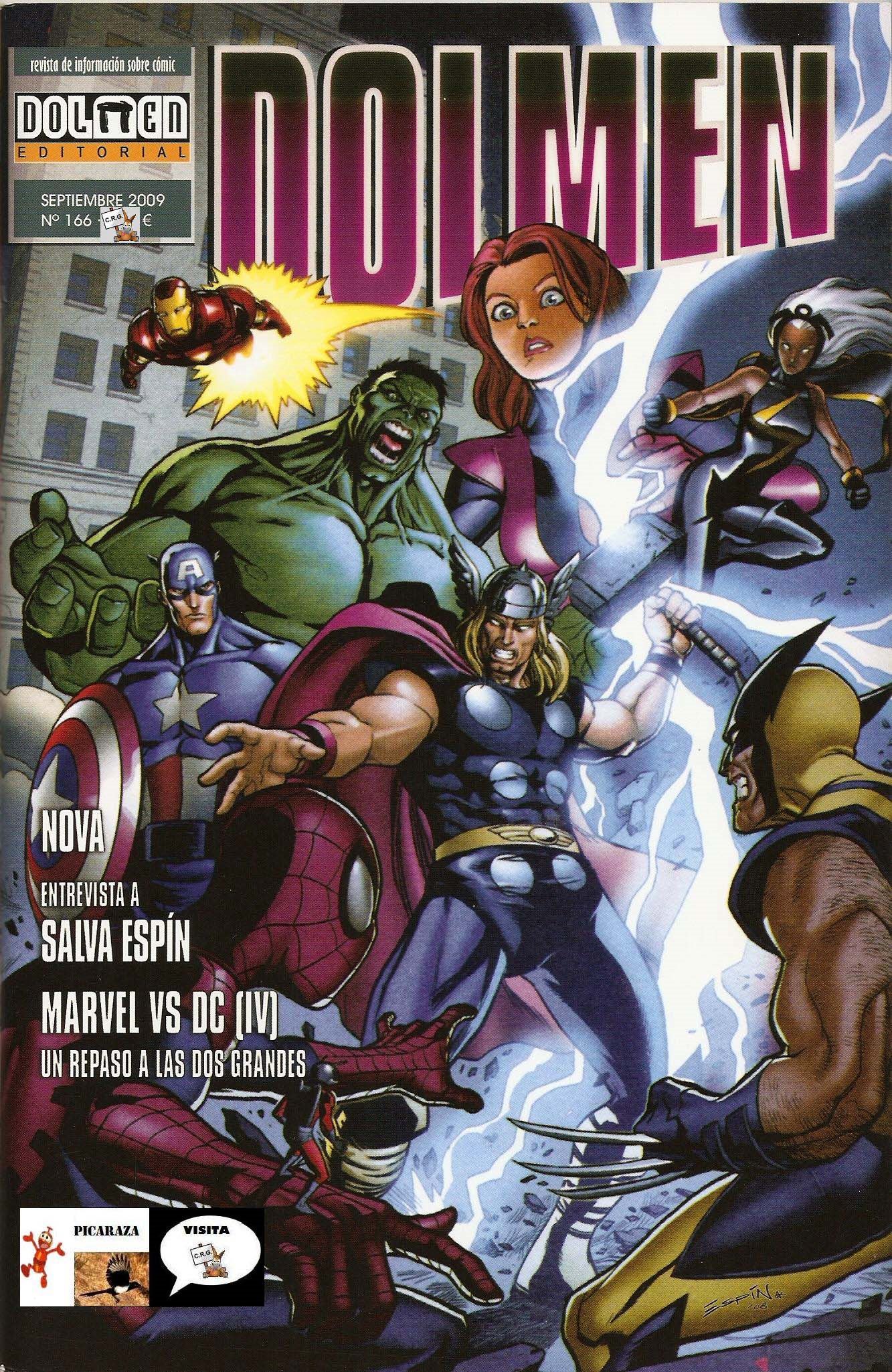 Portada ampliada de DOLMEN