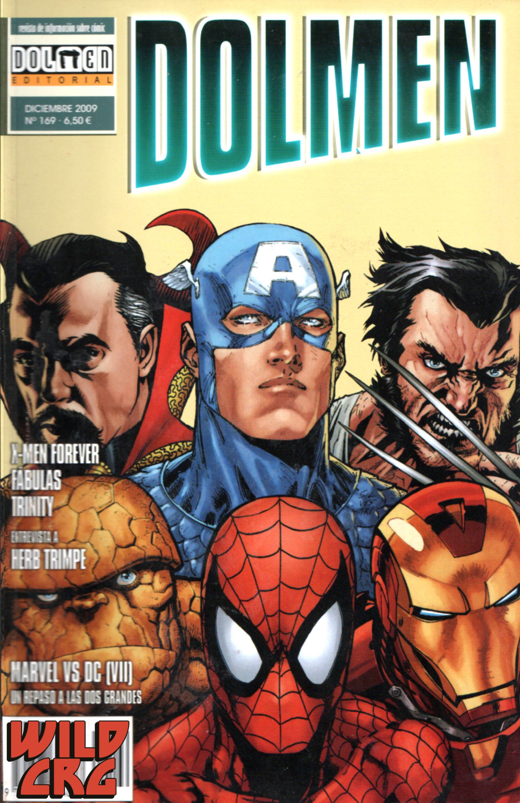 Portada ampliada de DOLMEN