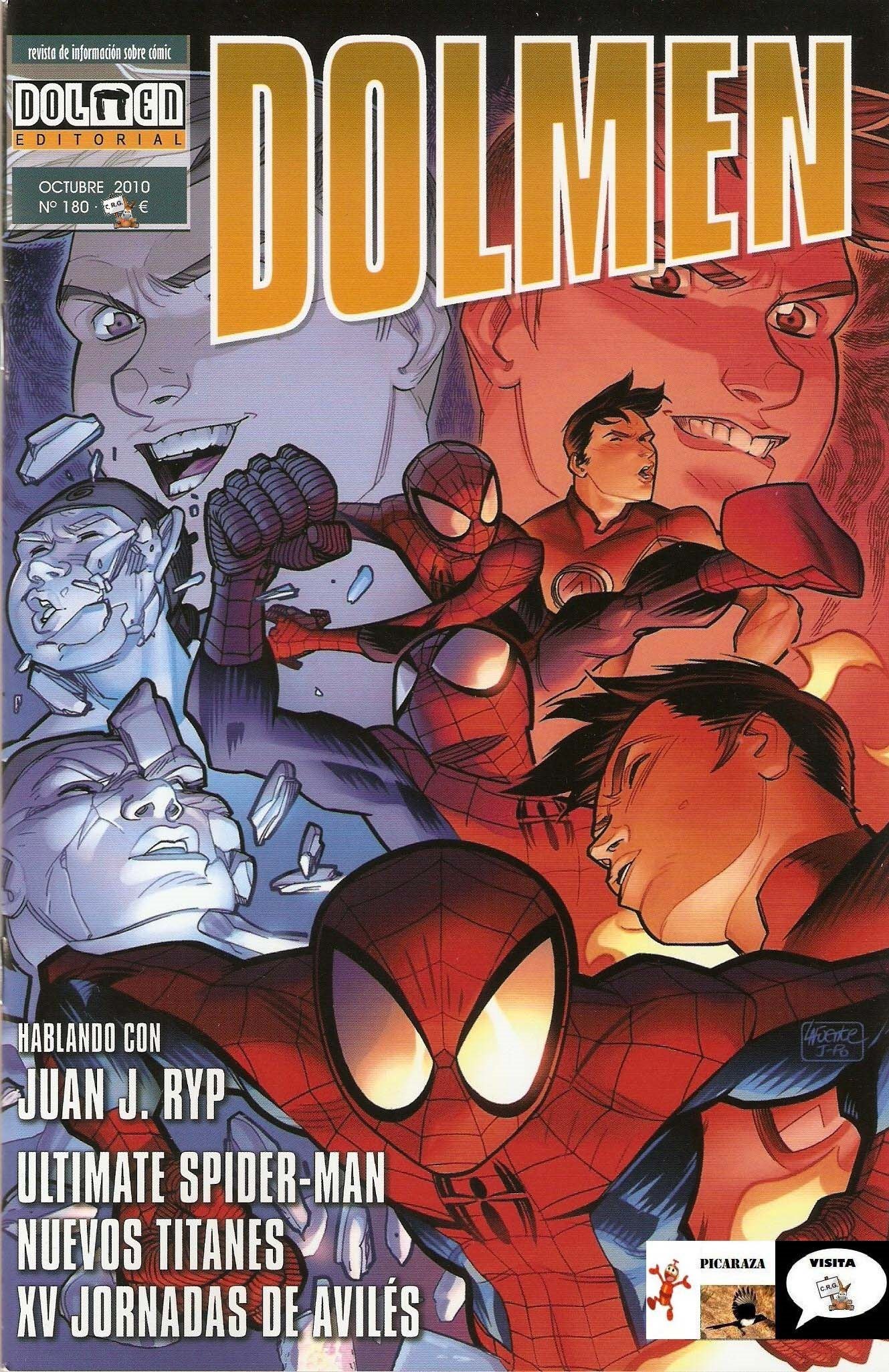 Portada ampliada de DOLMEN
