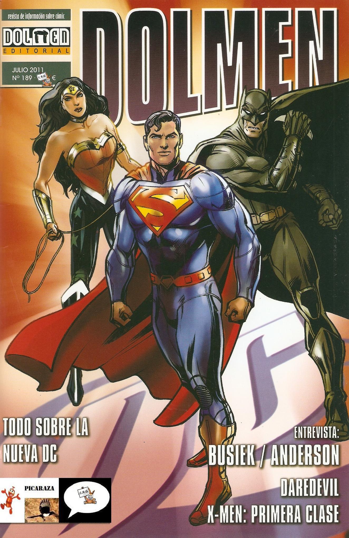 Portada ampliada de DOLMEN