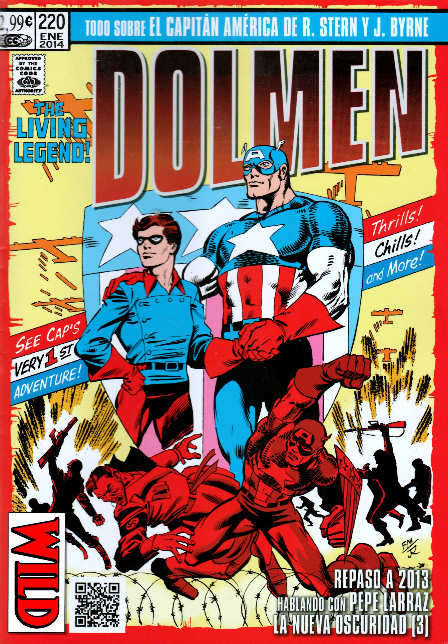 Portada ampliada de DOLMEN