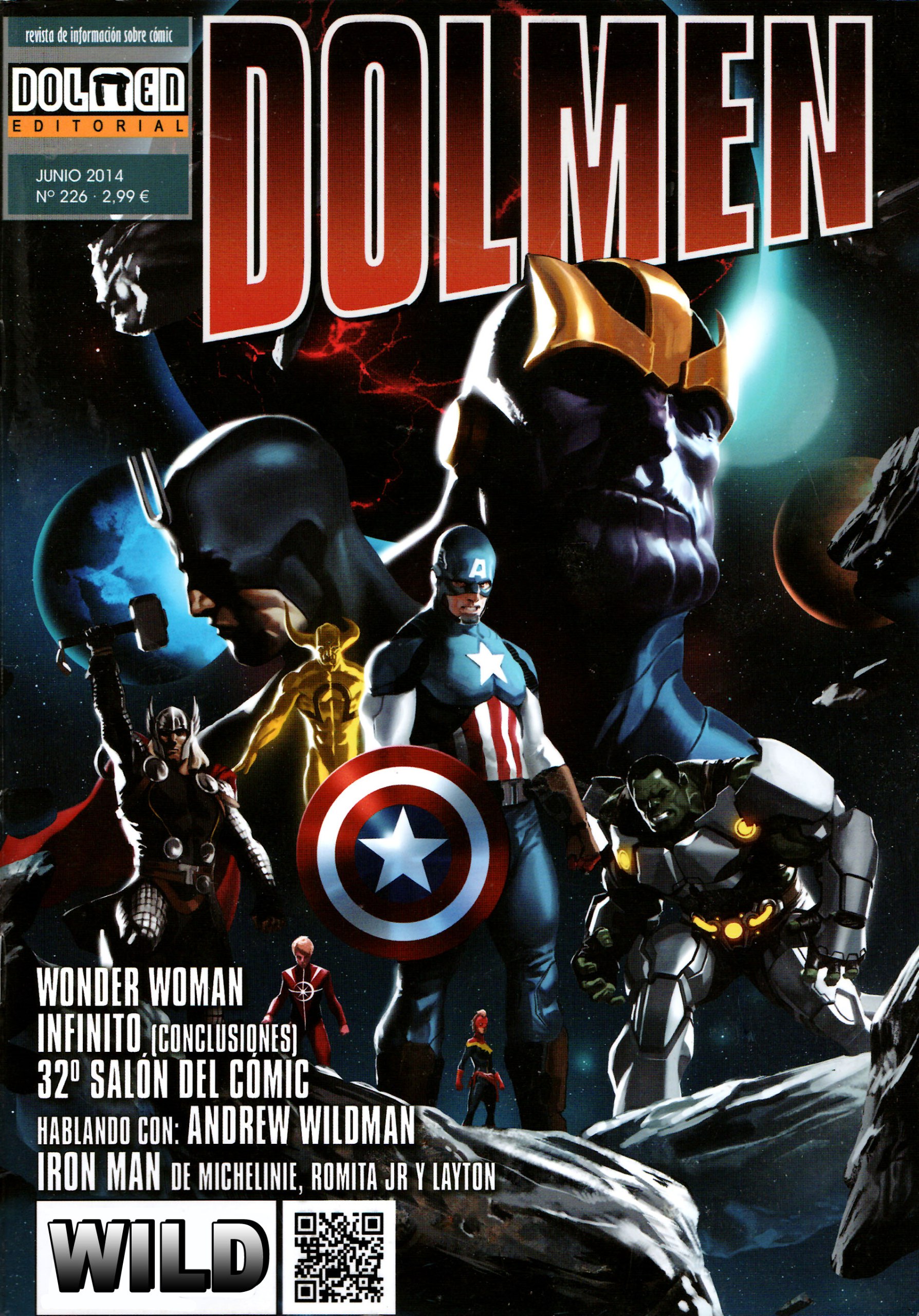 Portada ampliada de DOLMEN
