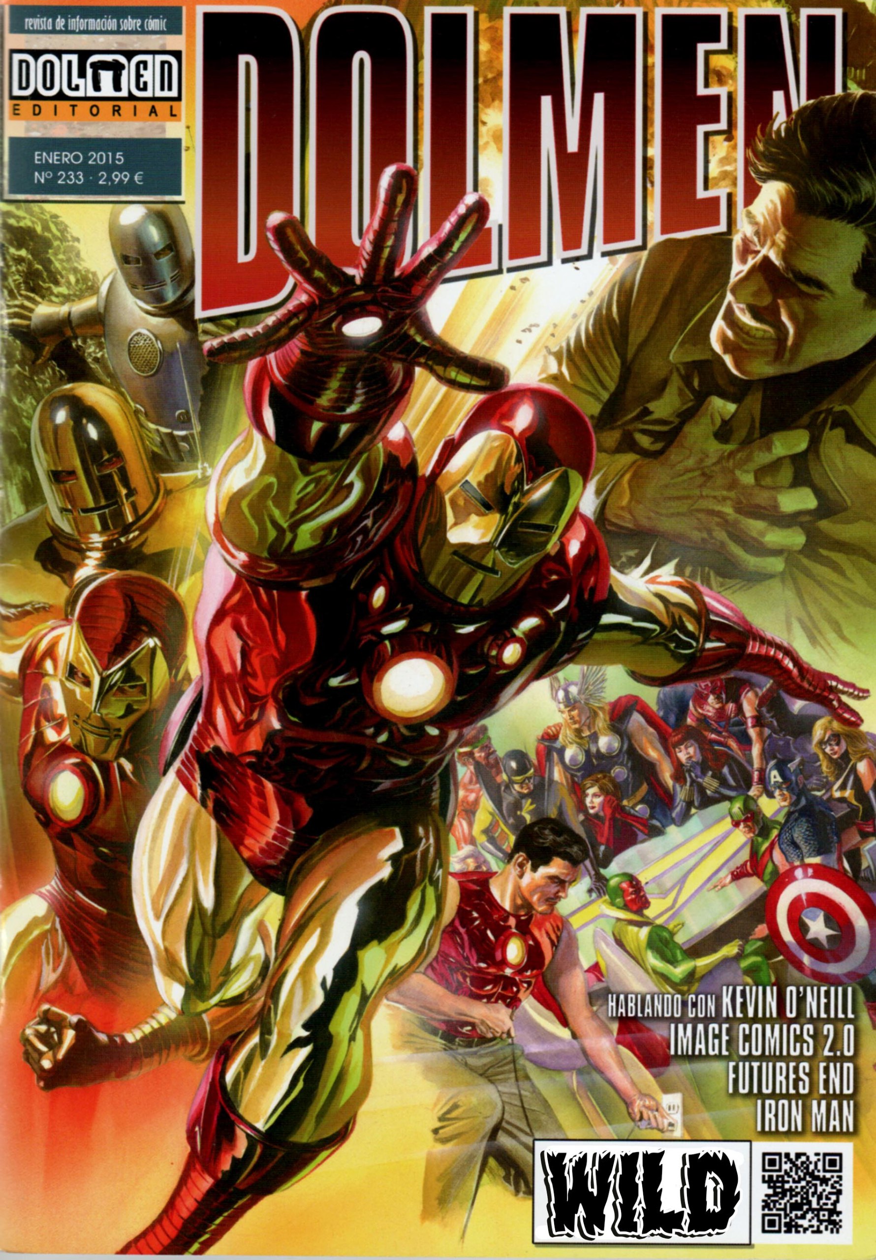 Portada ampliada de DOLMEN