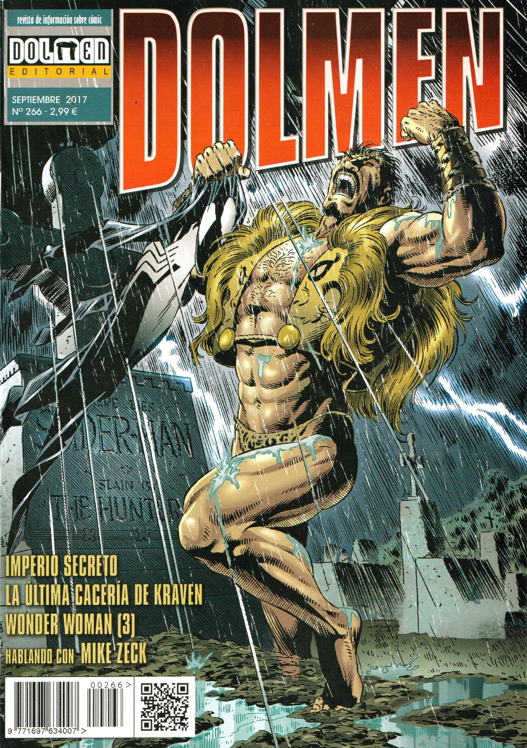 Portada ampliada de DOLMEN