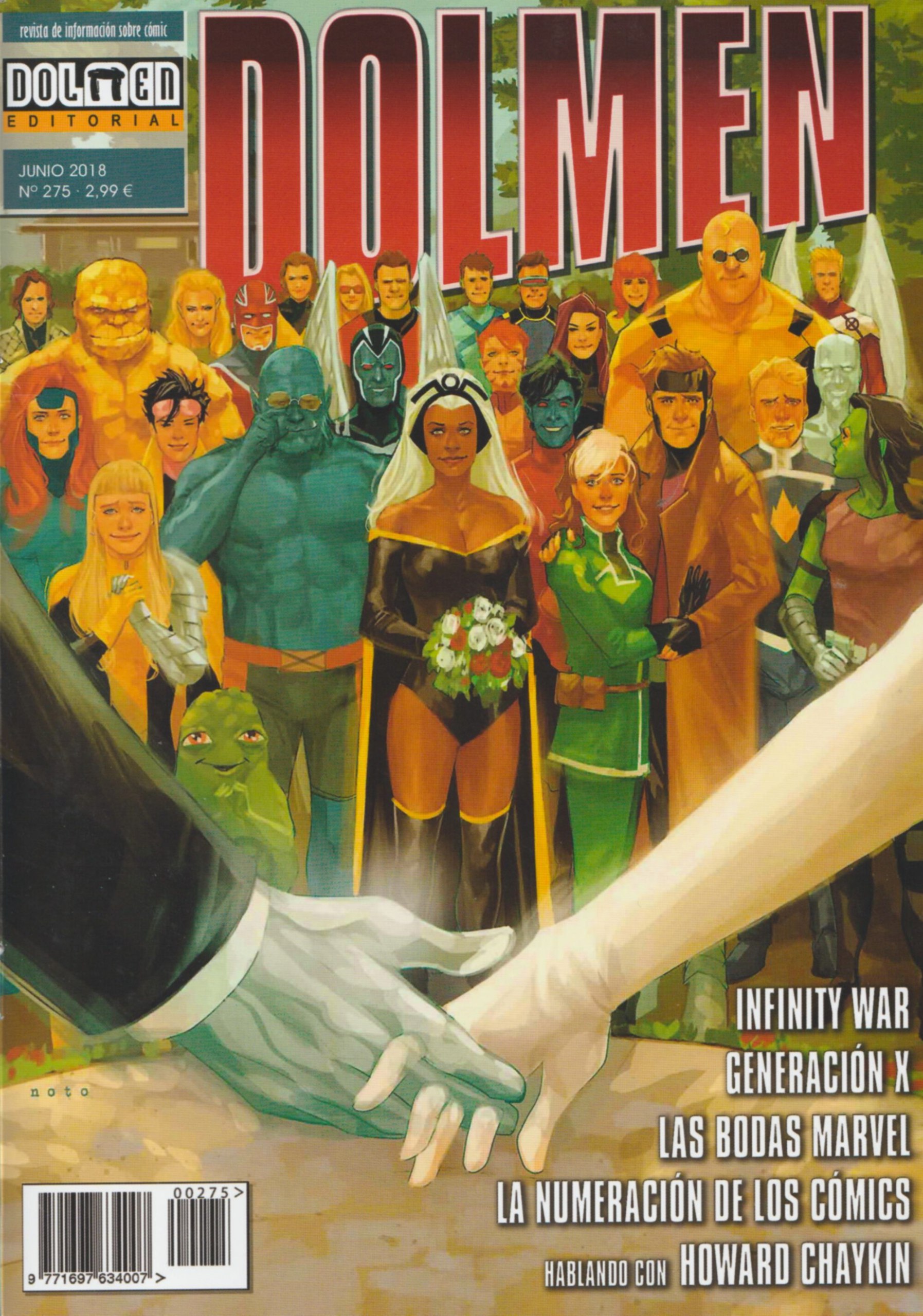 Portada ampliada de DOLMEN