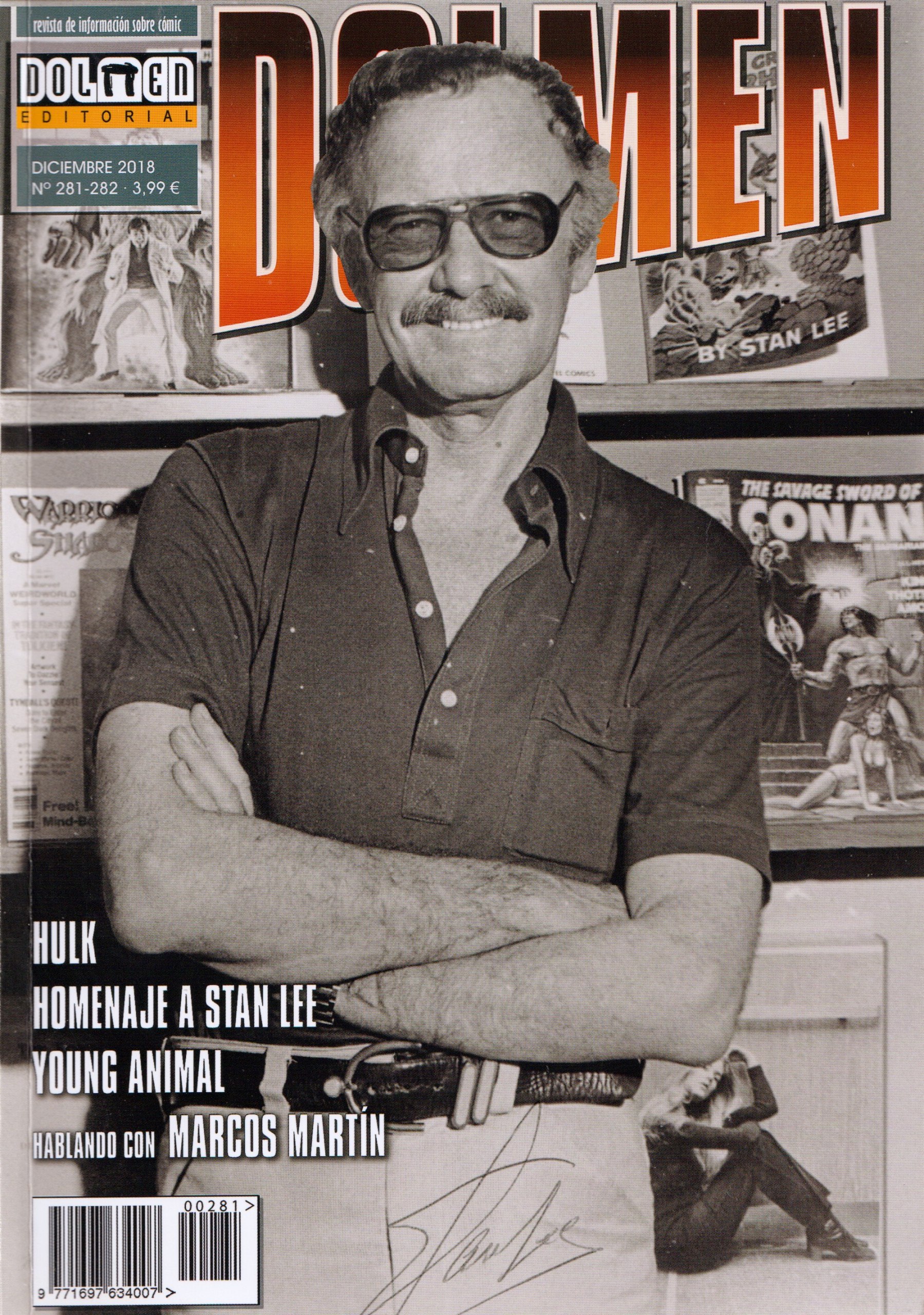 Portada ampliada de DOLMEN