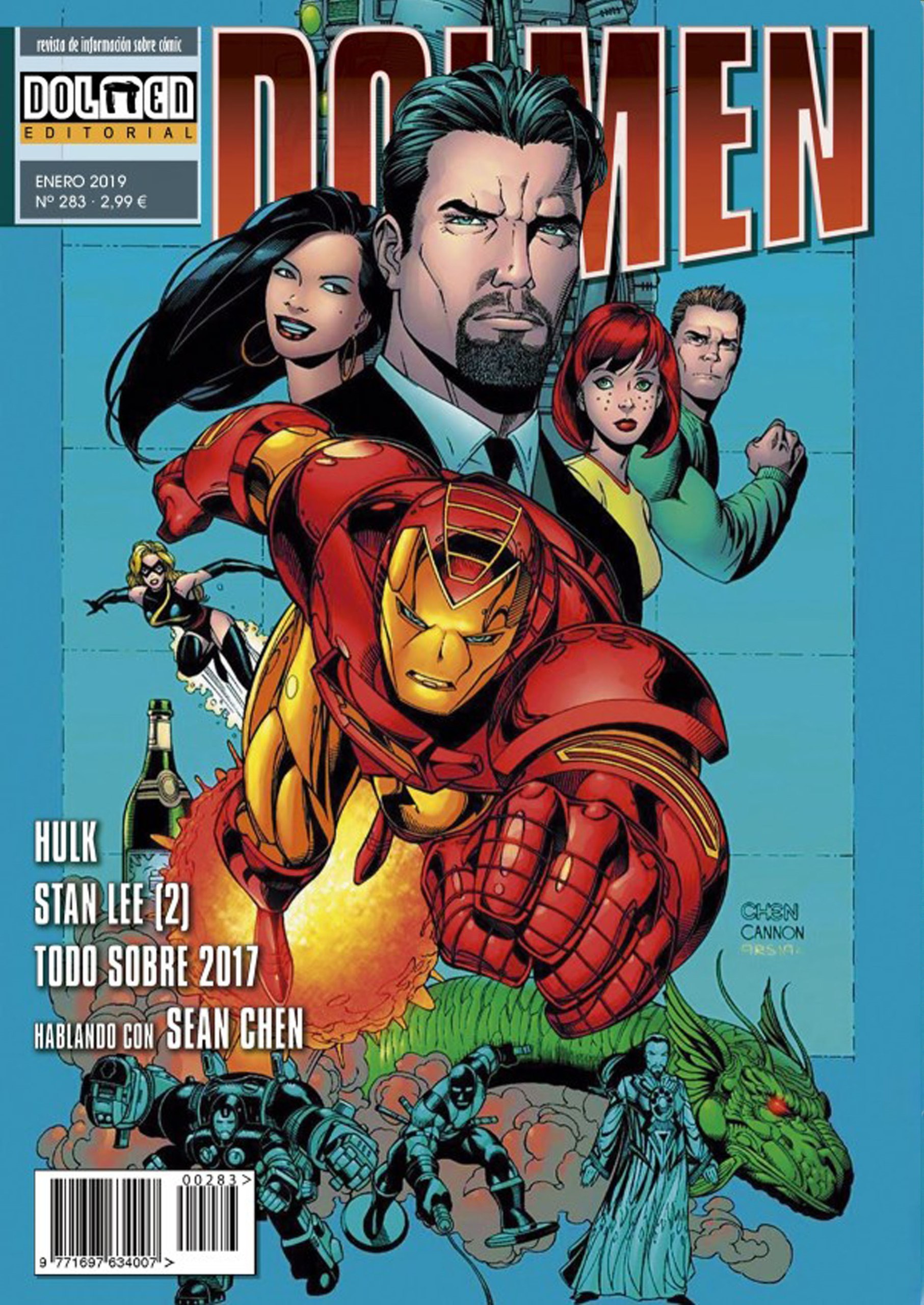 Portada ampliada de DOGMEN